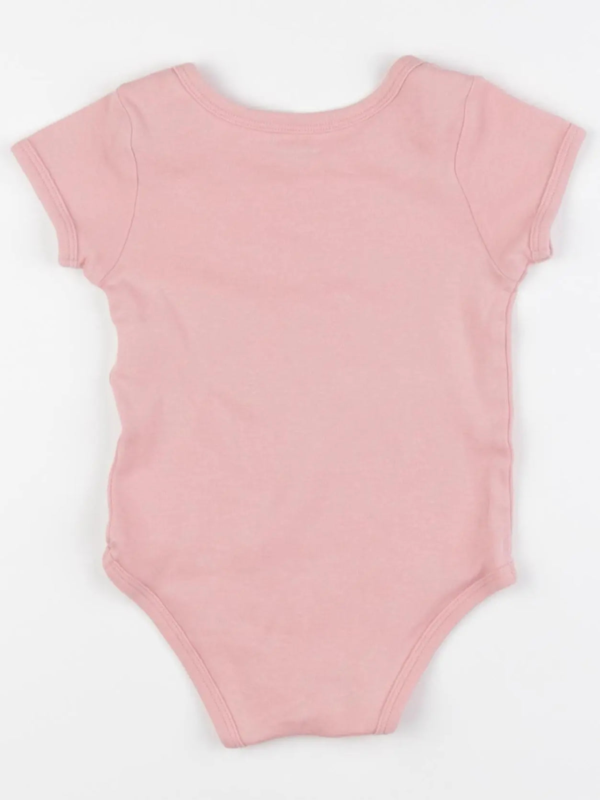 Vertbaudet - body rose - 12 mois