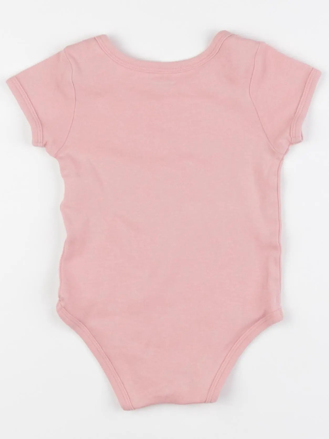 Vertbaudet - body rose - 12 mois