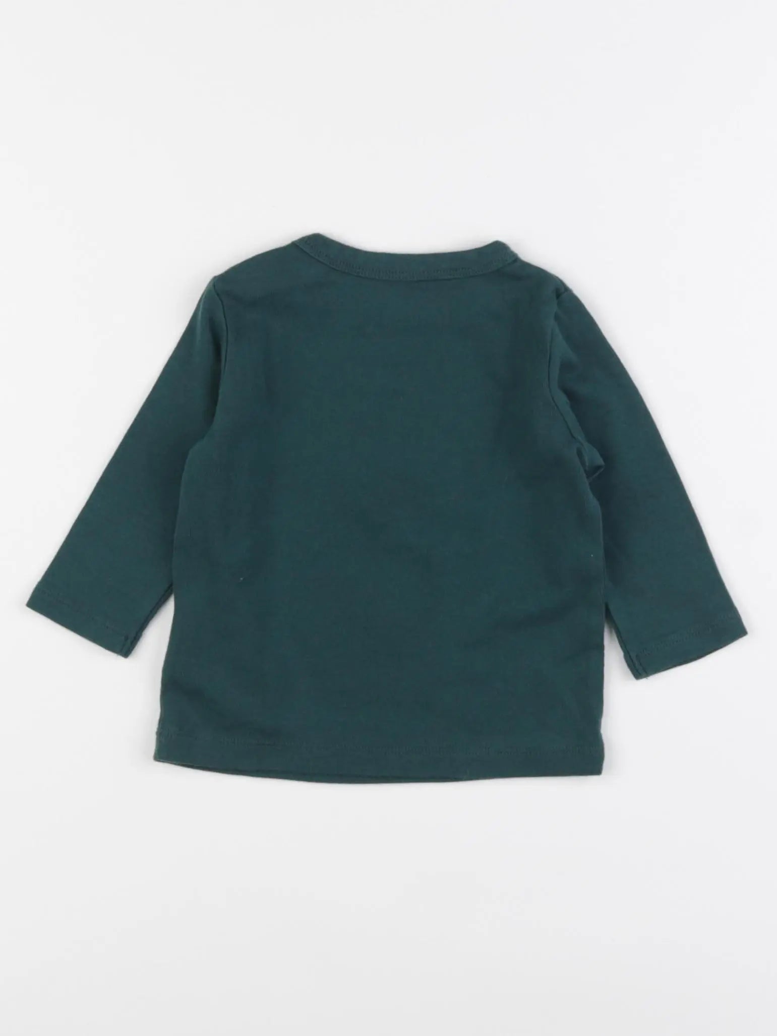 Cyrillus - tee-shirt vert - 6 mois