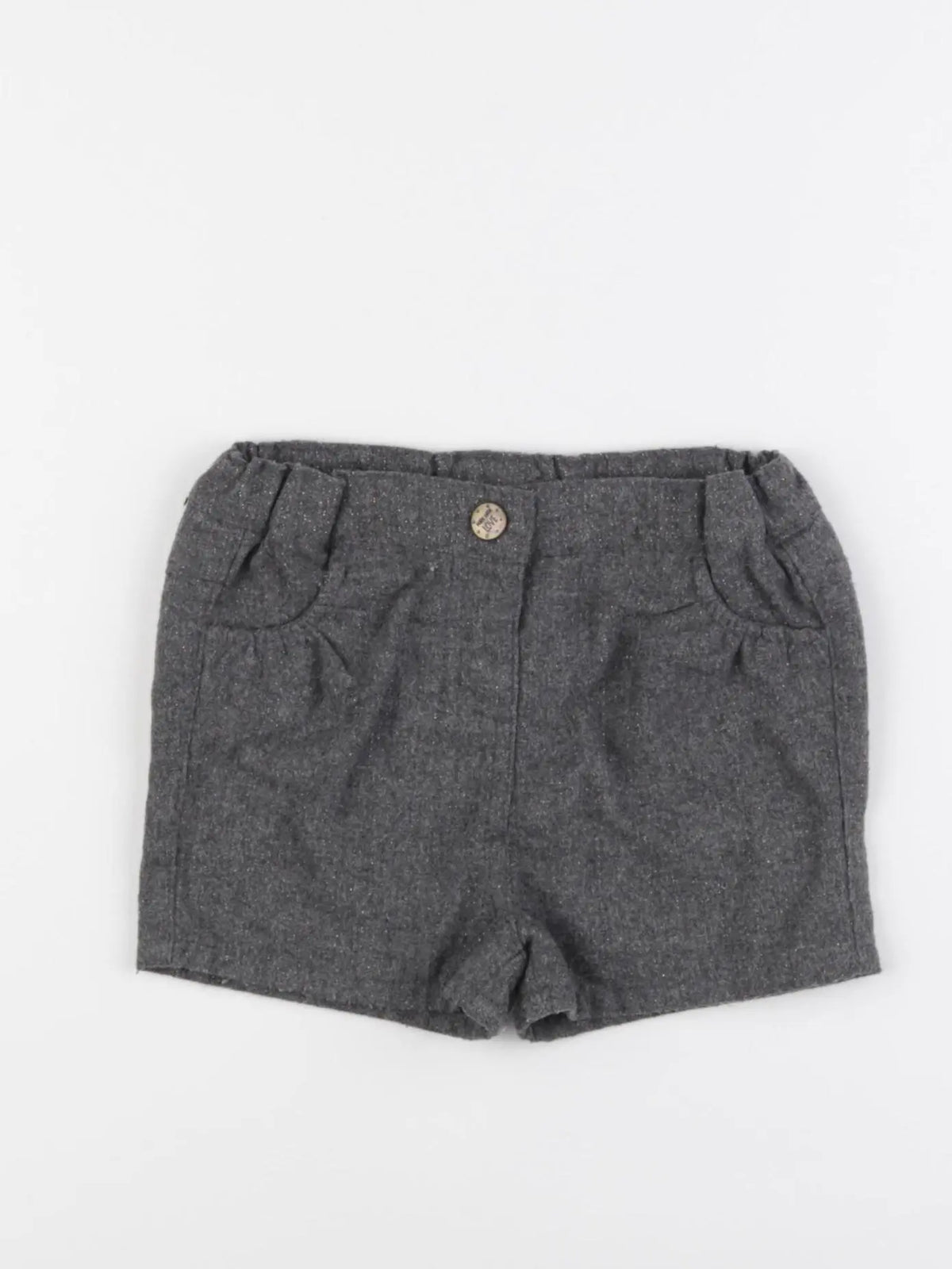 Tape à l'oeil - short gris - 24 mois