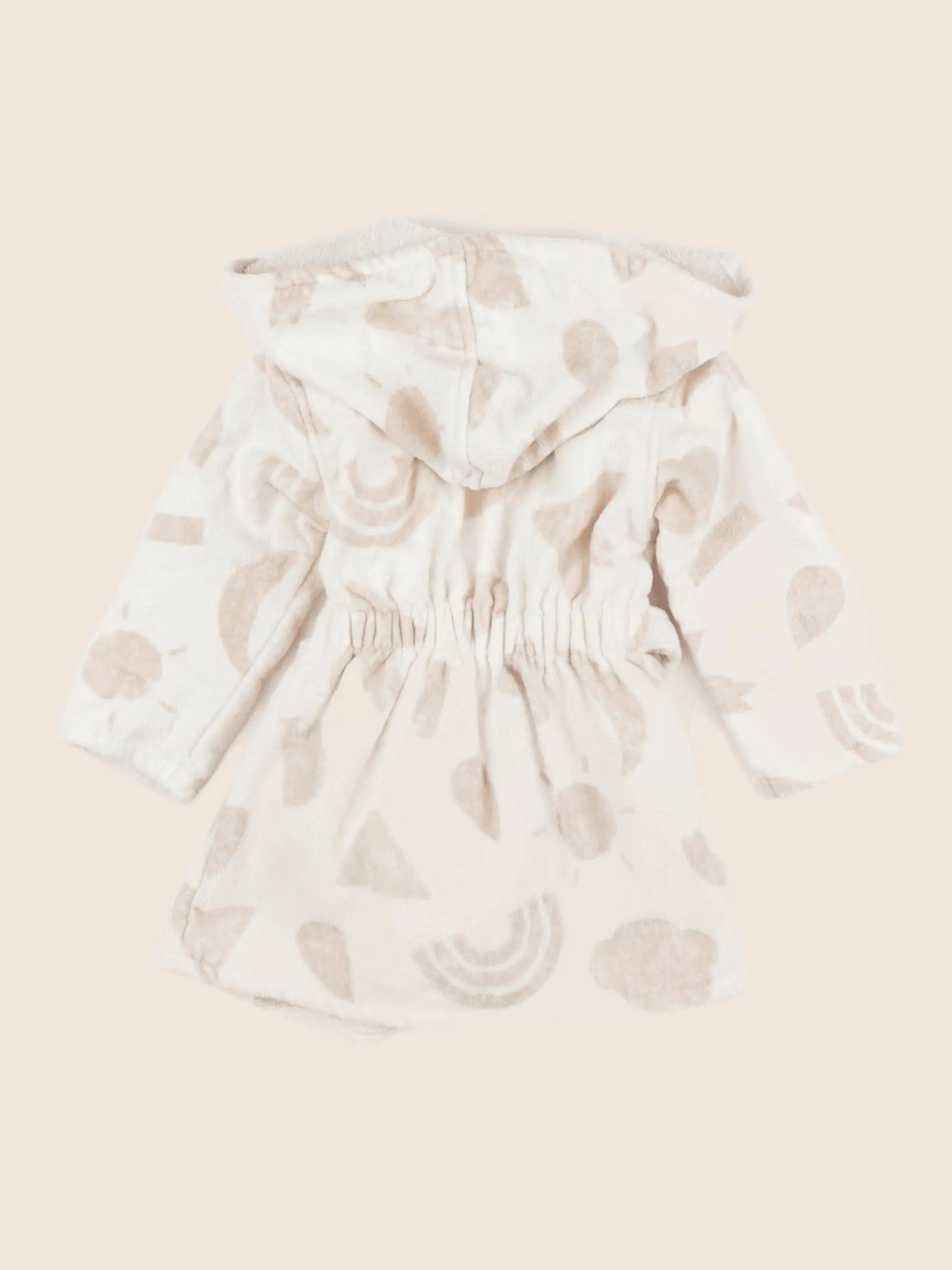Vertbaudet - robe de chambre beige - 18 mois