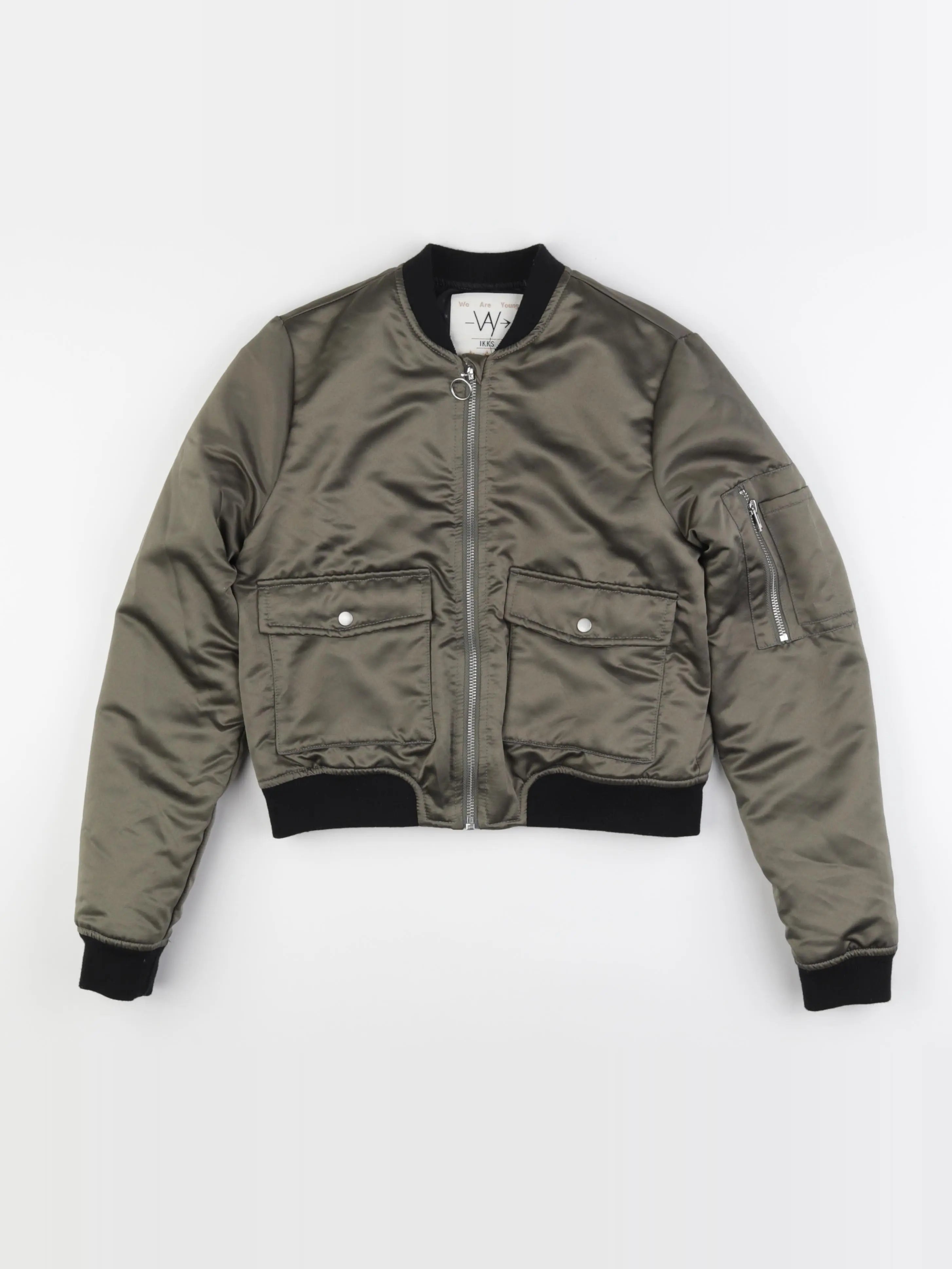 IKKS - veste doublé vert - 14 ans