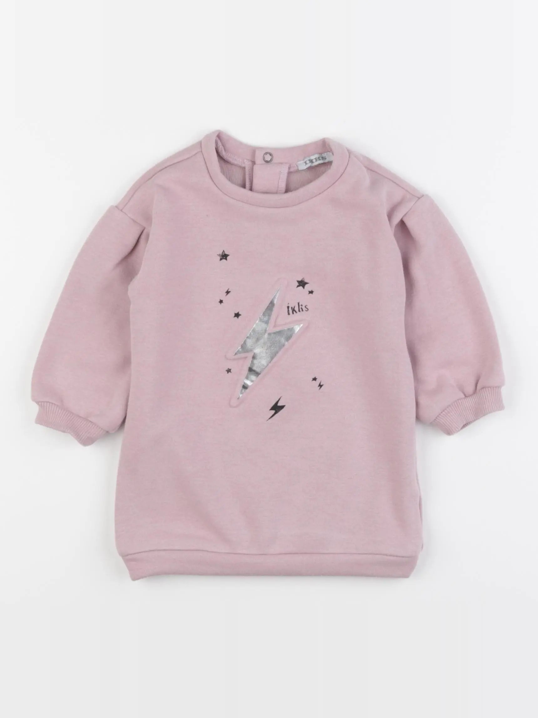 IKKS - robe violet - 12 mois