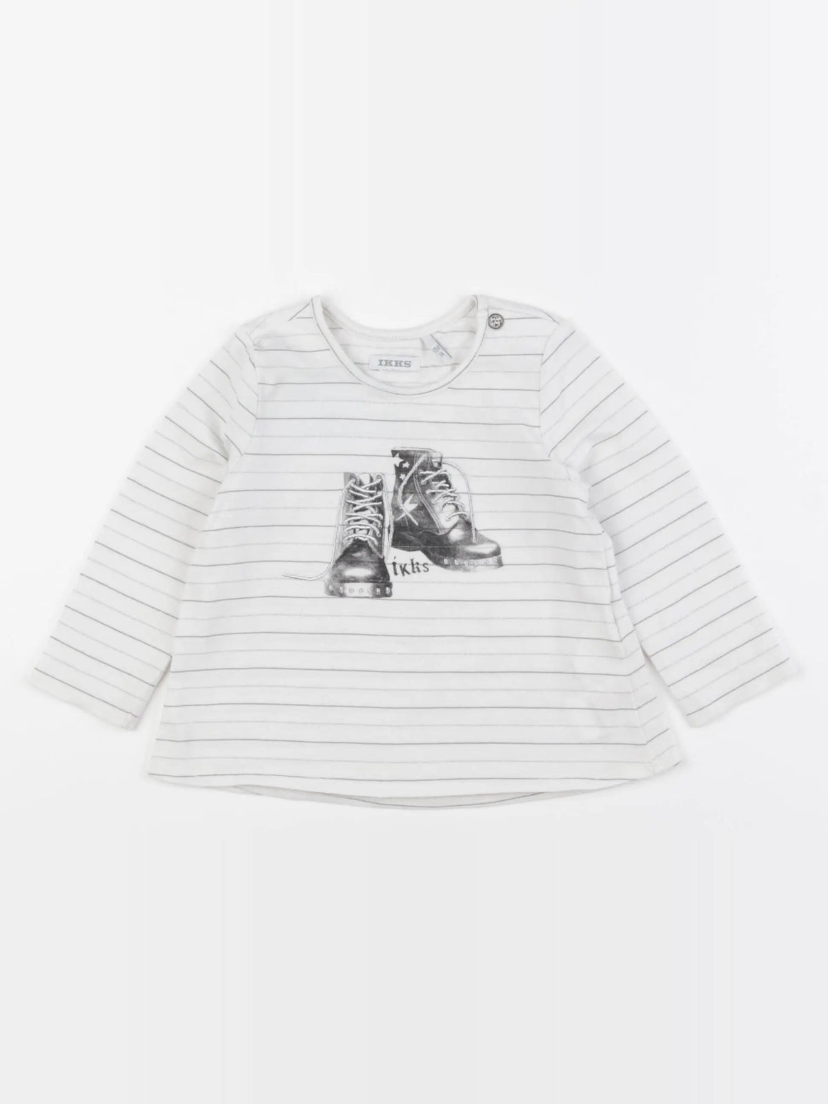 IKKS - tee-shirt gris - 12 mois