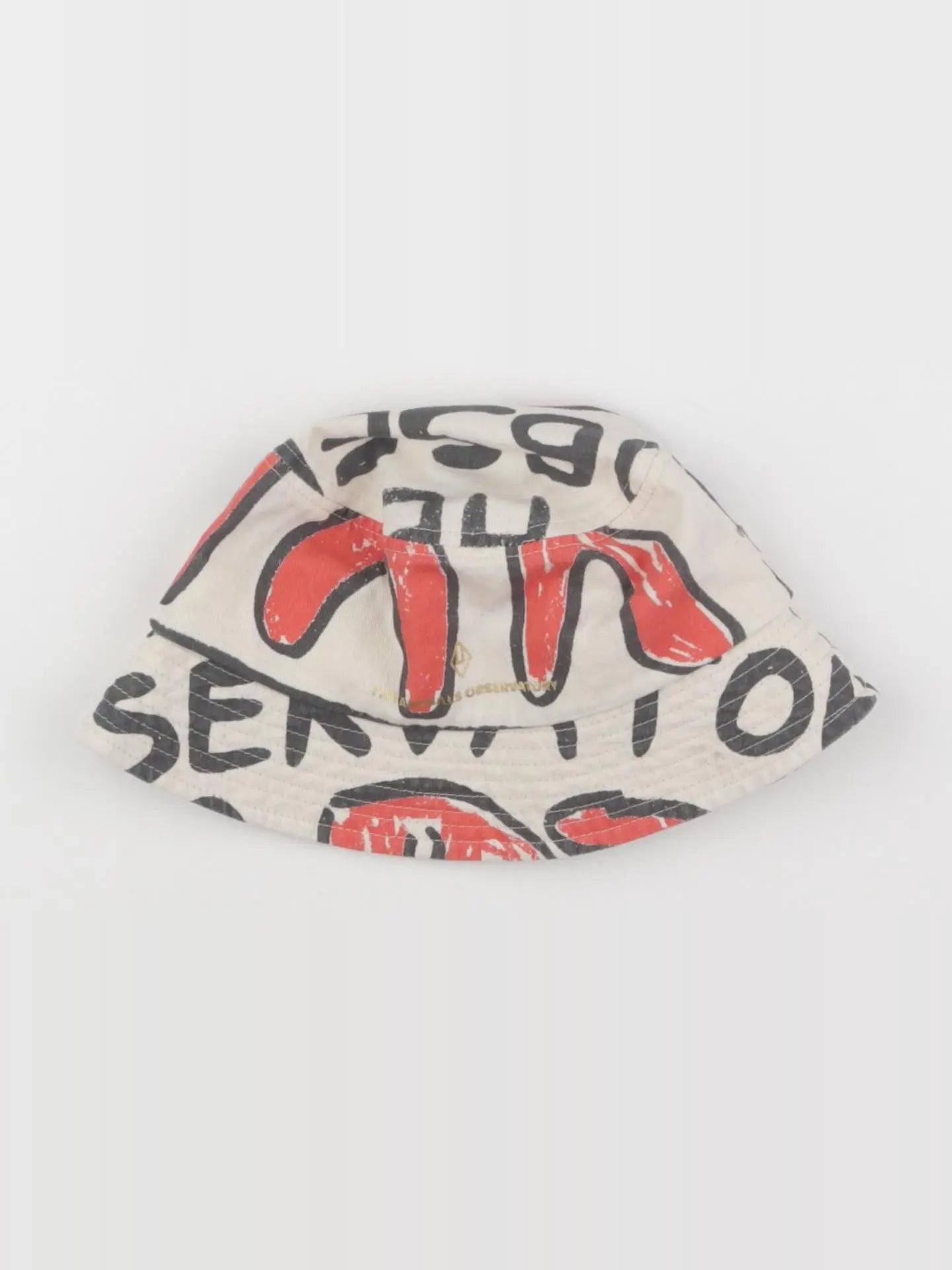 The animals observatory - chapeau rouge, noir - 6/10 ans