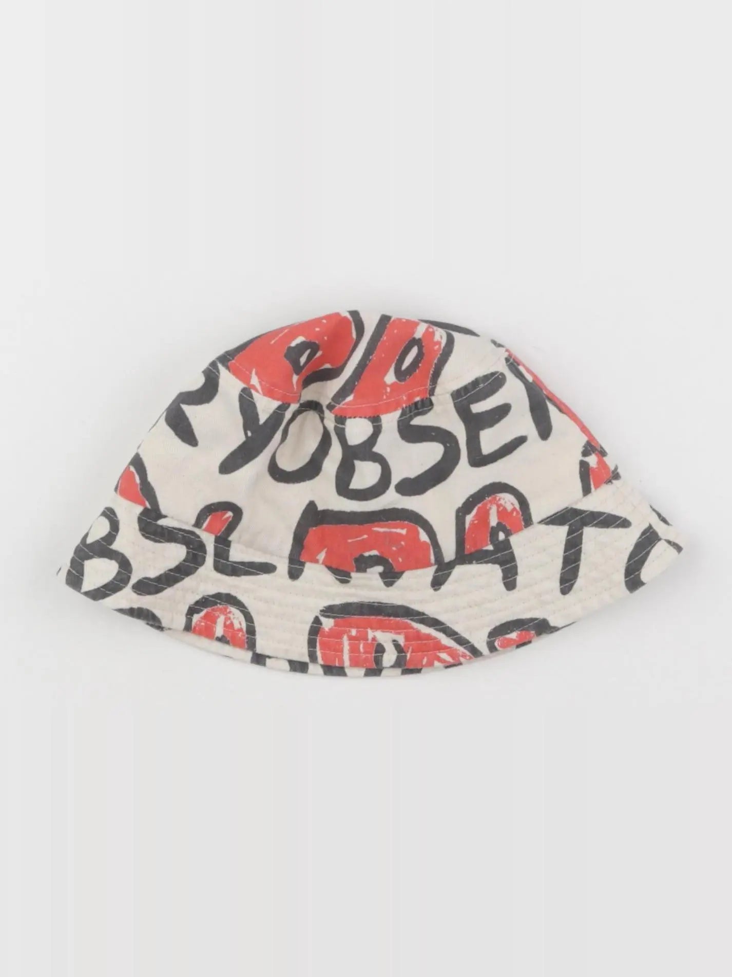 The animals observatory - chapeau rouge, noir - 6/10 ans