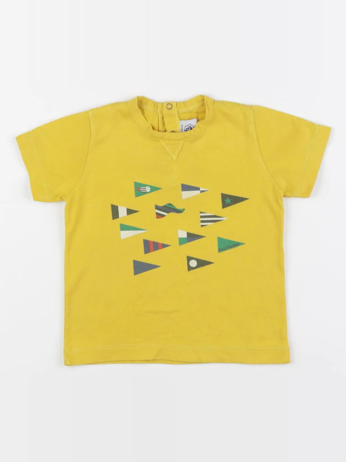 Petit Bateau - tee-shirt multicolore - 18 mois