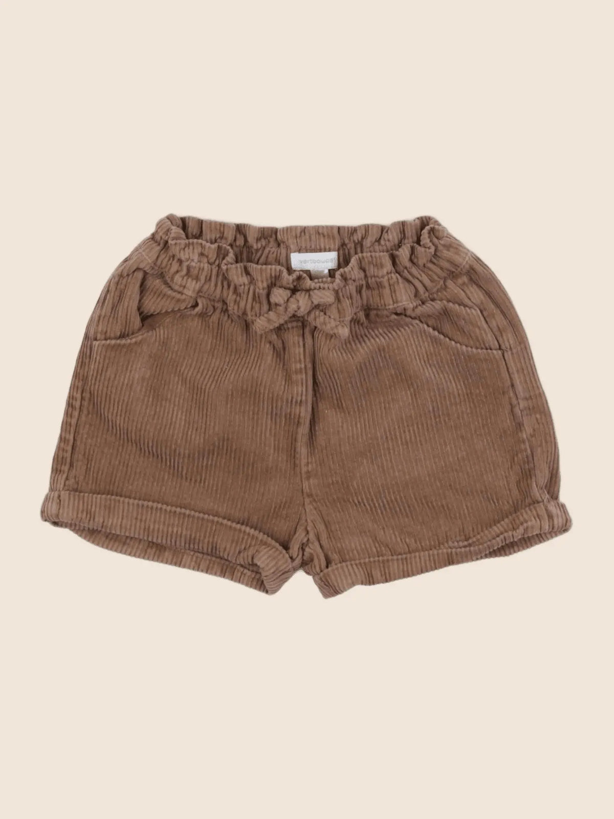 Vertbaudet - short marron - 36 mois