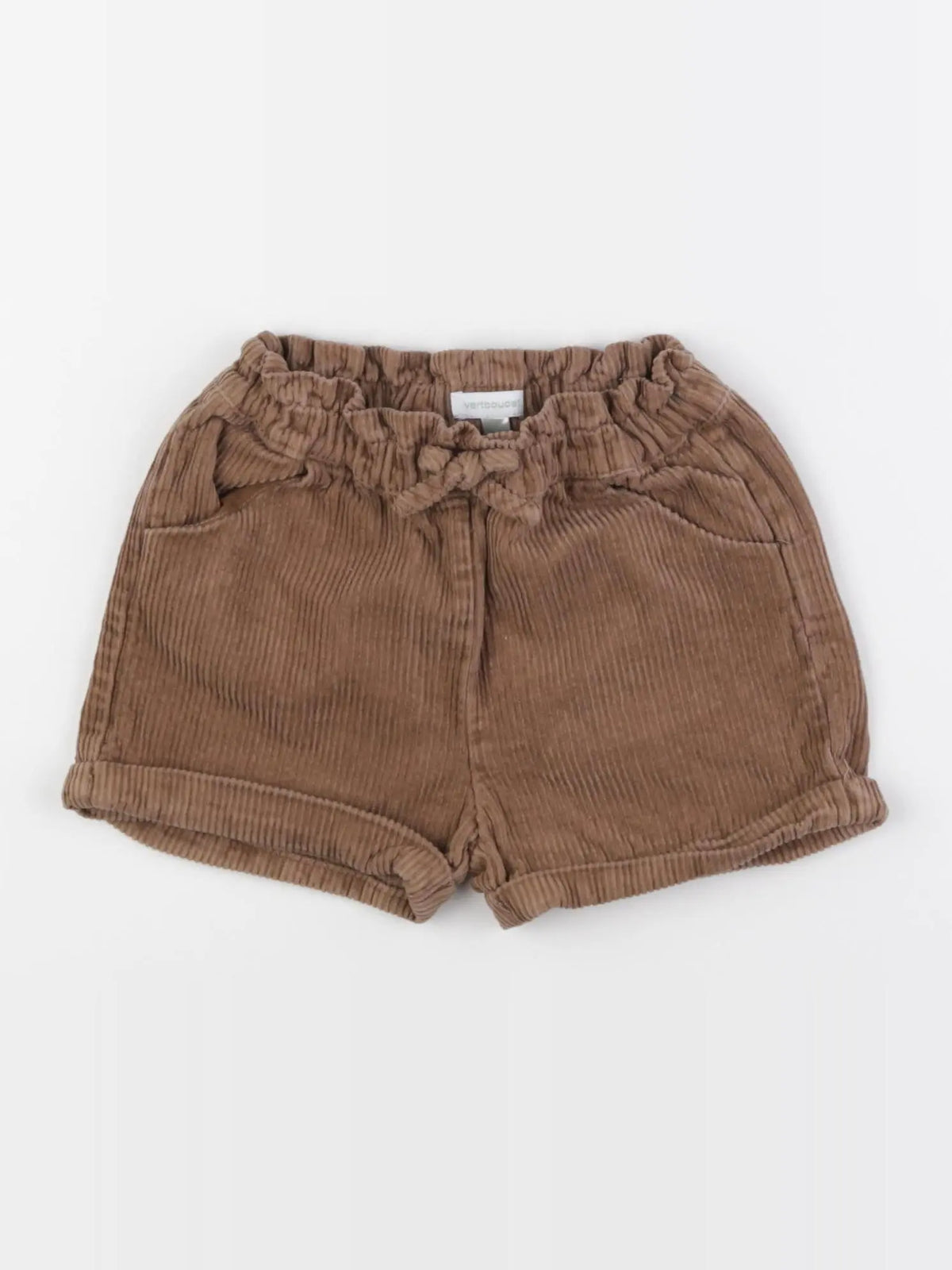 Vertbaudet - short marron - 36 mois