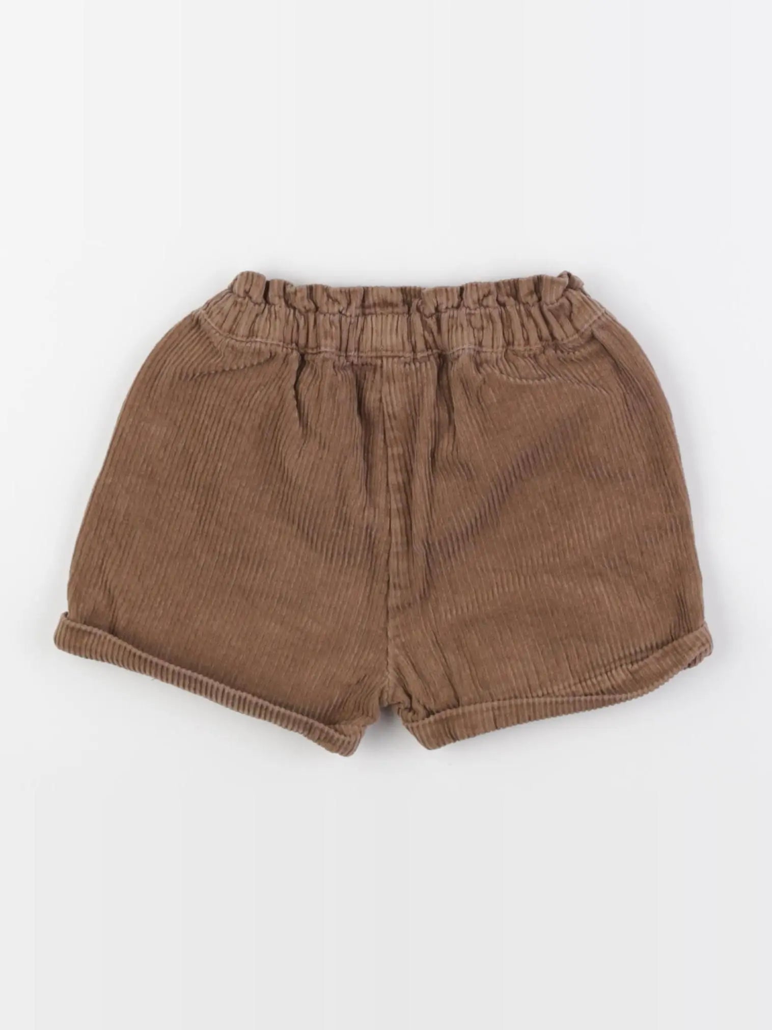 Vertbaudet - short marron - 36 mois