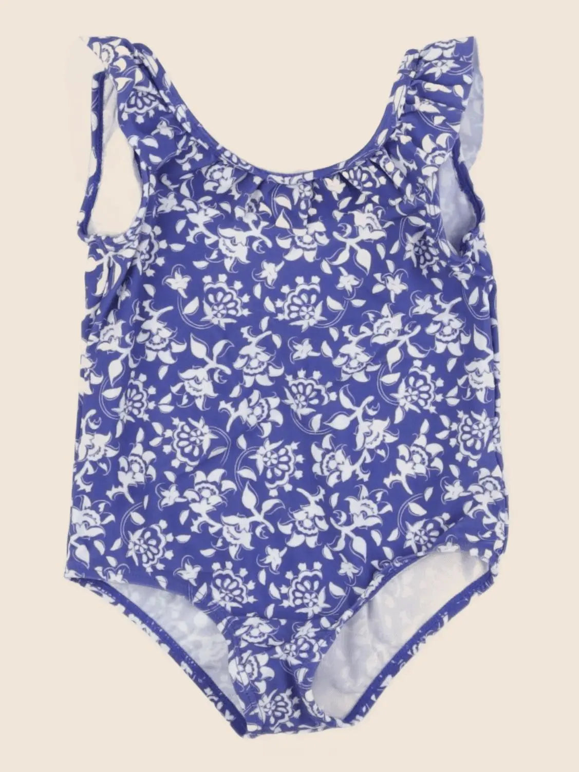 Vertbaudet - maillot de bain bleu - 24 mois