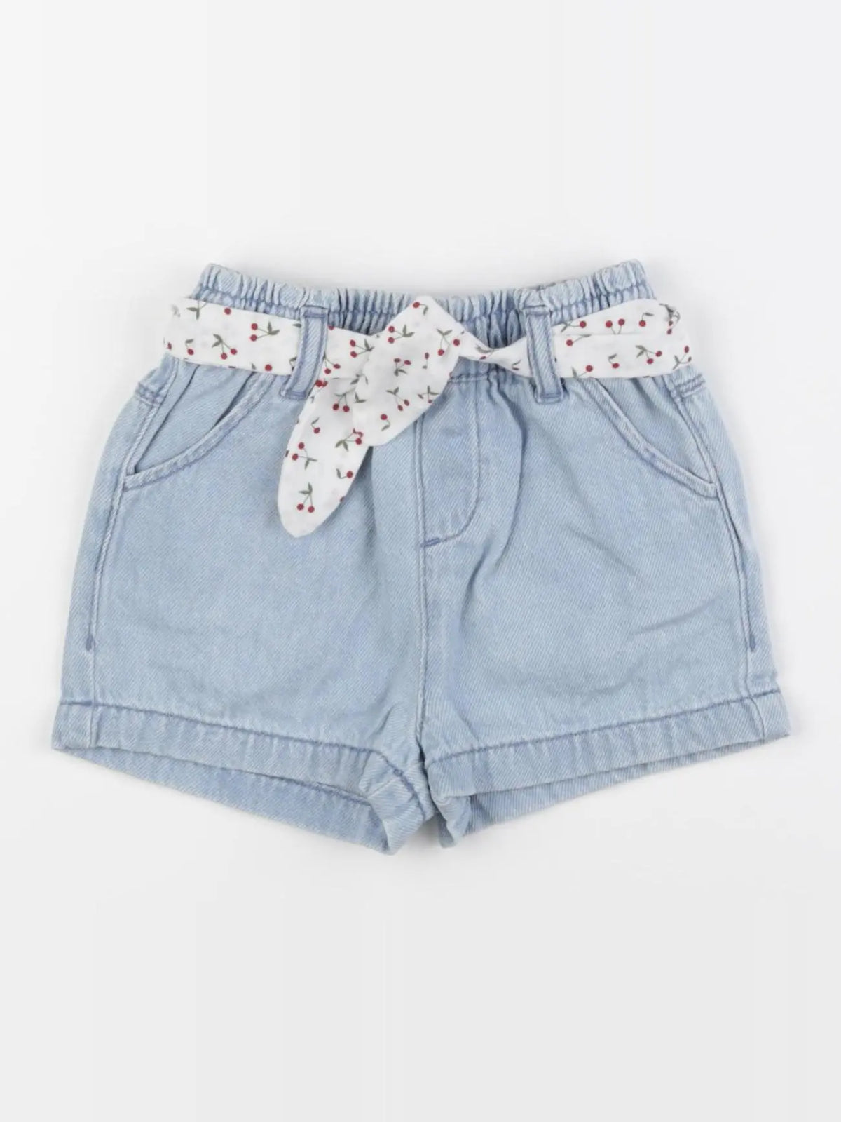 Vertbaudet - short bleu - 24 mois