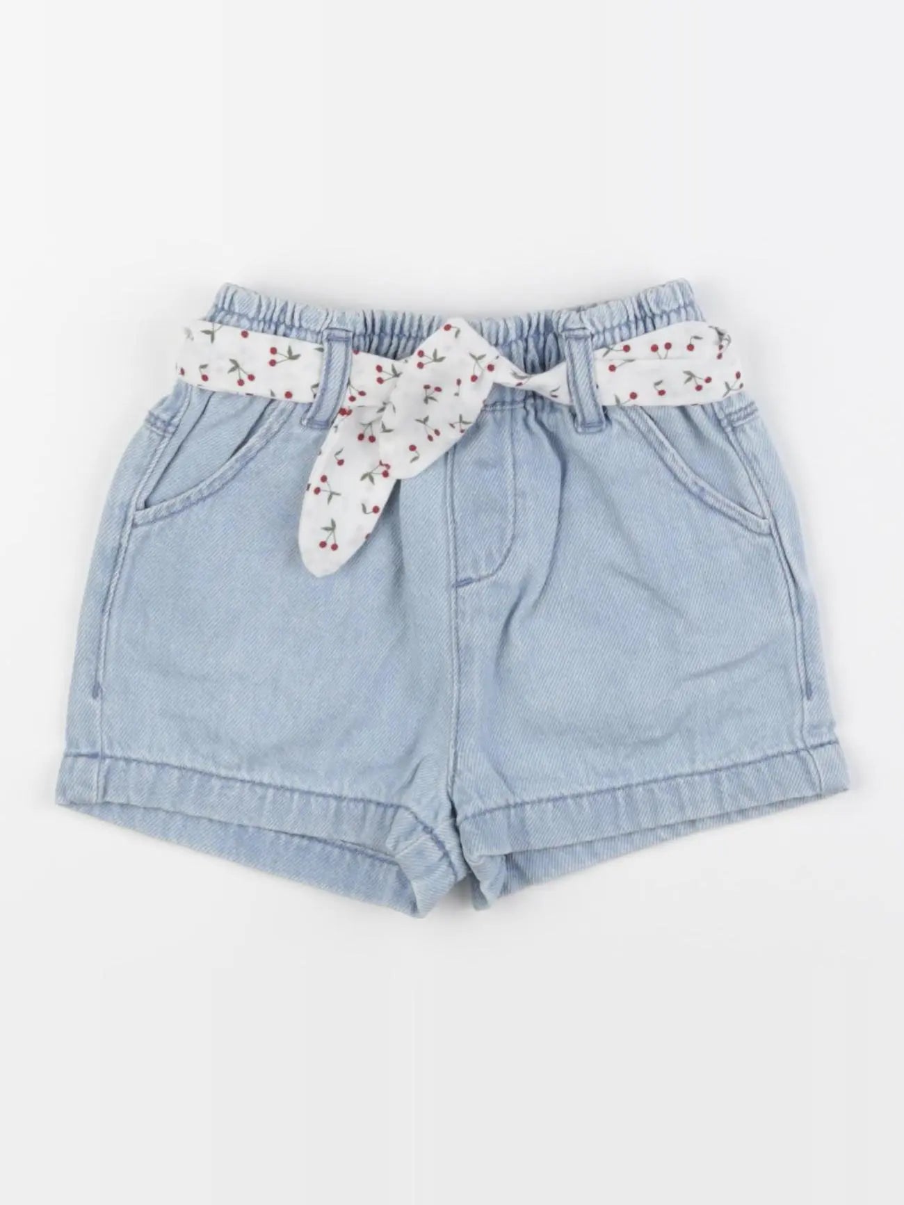 Vertbaudet - short bleu - 24 mois