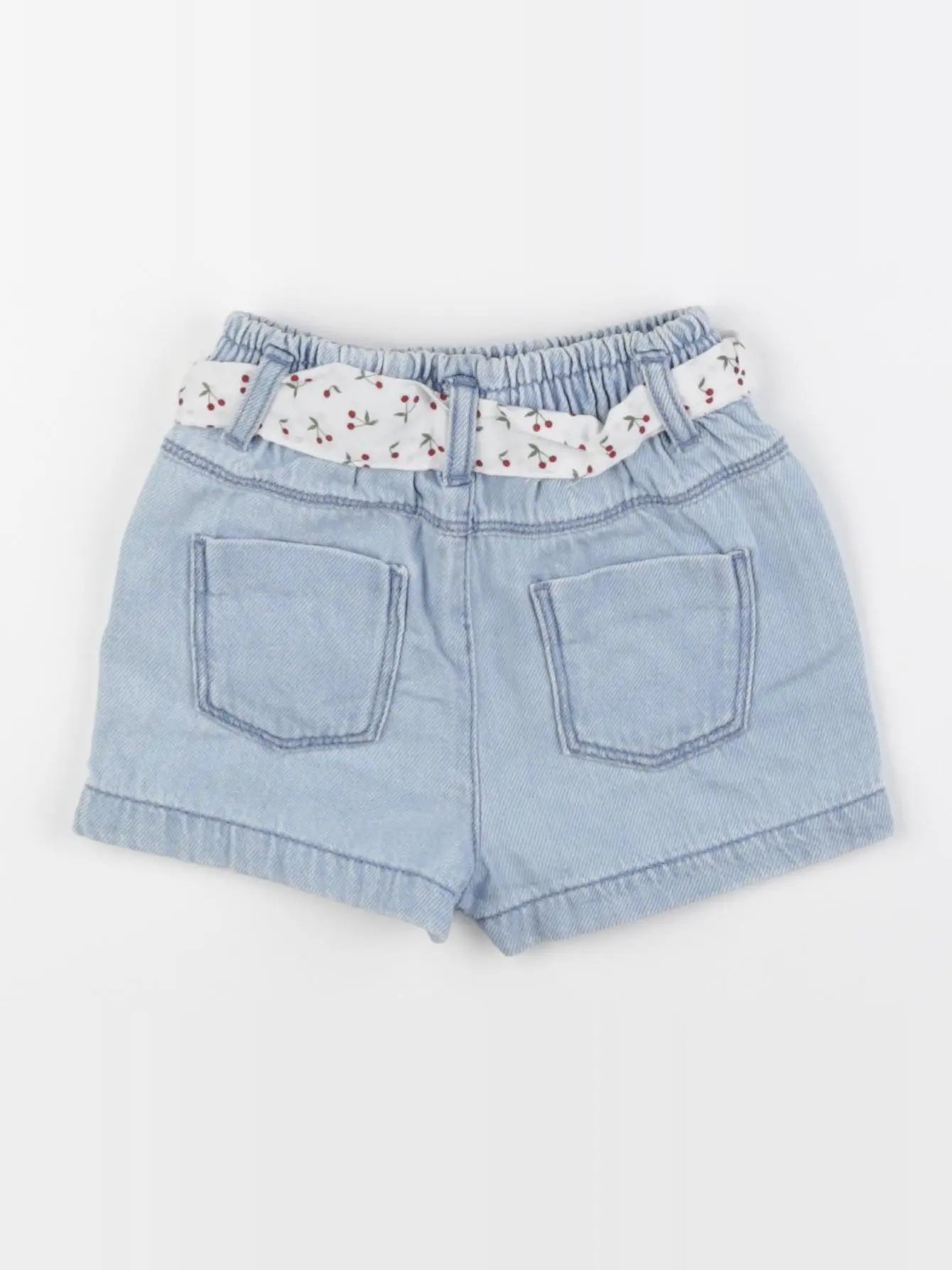 Vertbaudet - short bleu - 24 mois