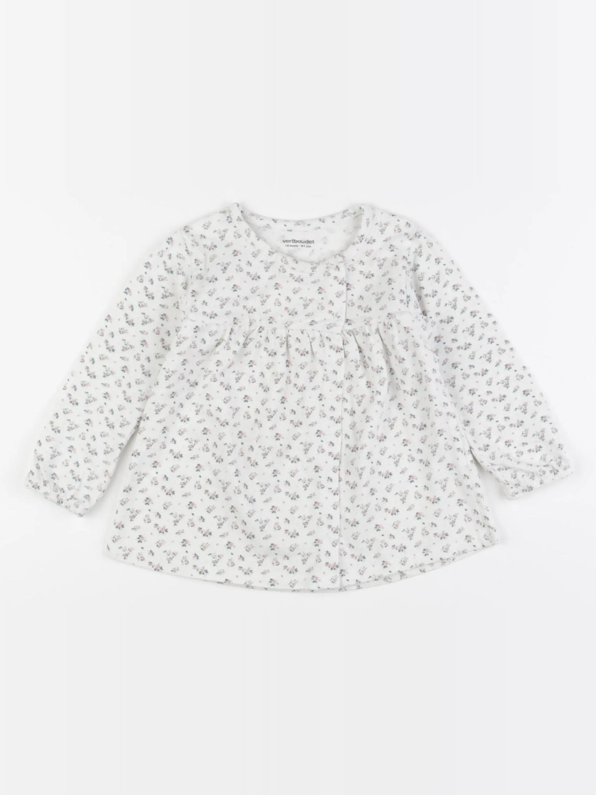 Vertbaudet - blouse multicolore - 18 mois