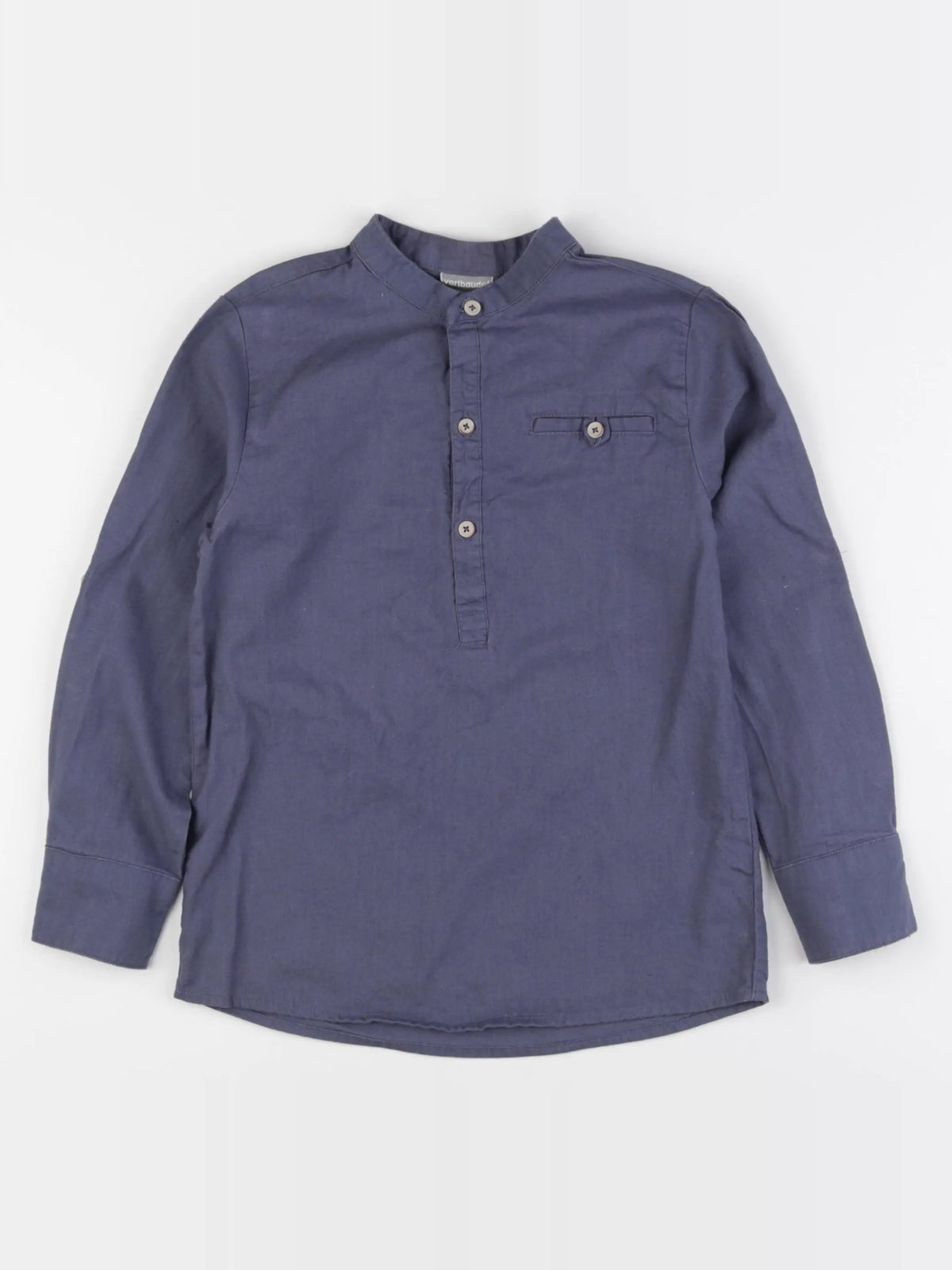 Vertbaudet - chemise bleu - 8 ans