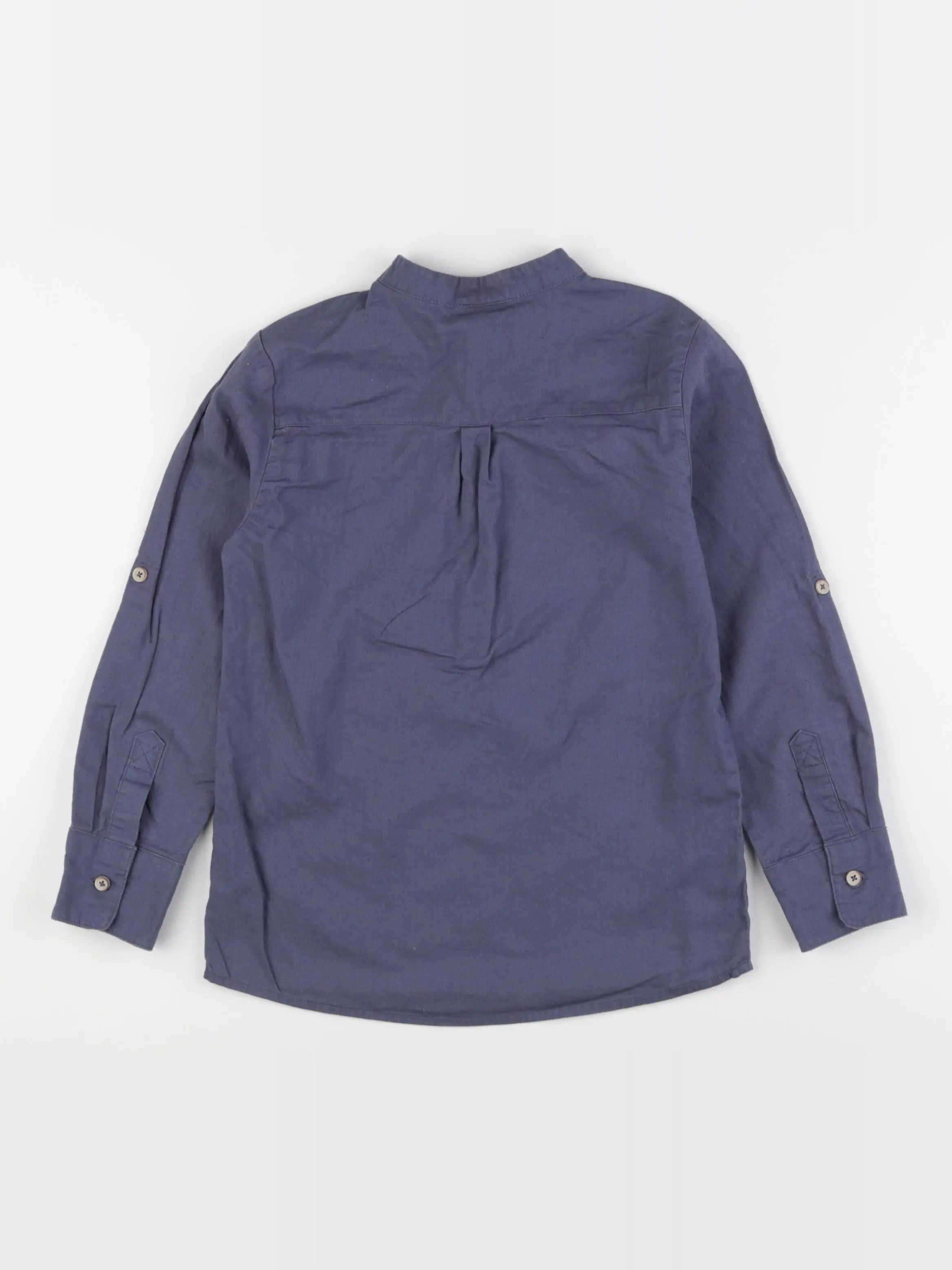 Vertbaudet - chemise bleu - 8 ans