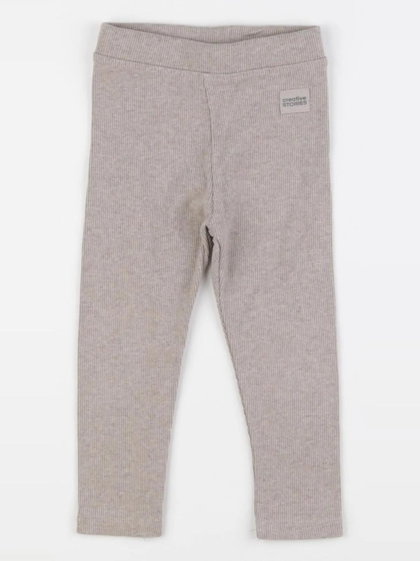 Petit Bateau - legging beige - 24 mois