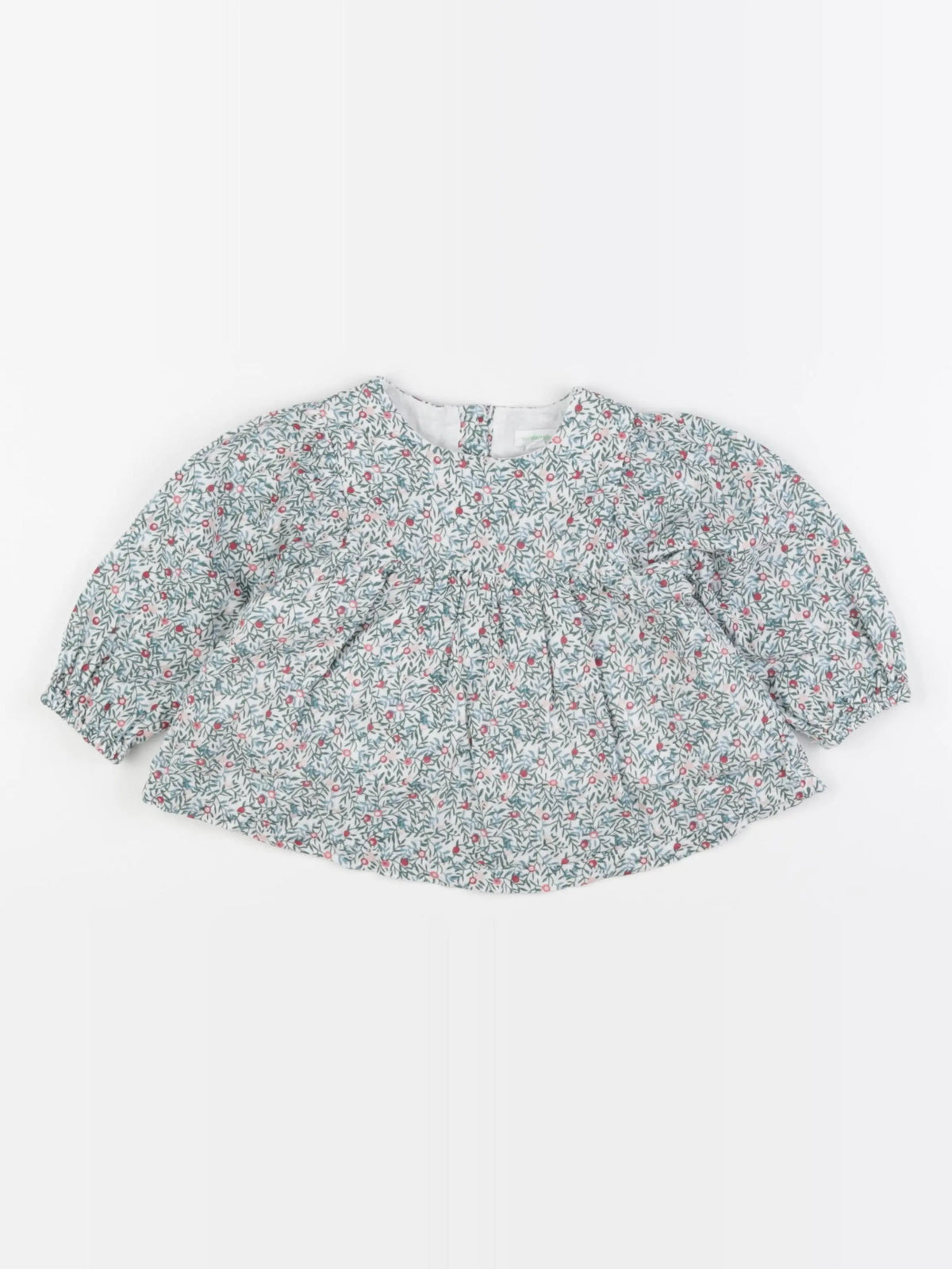 Vertbaudet - blouse multicolore - 18 mois