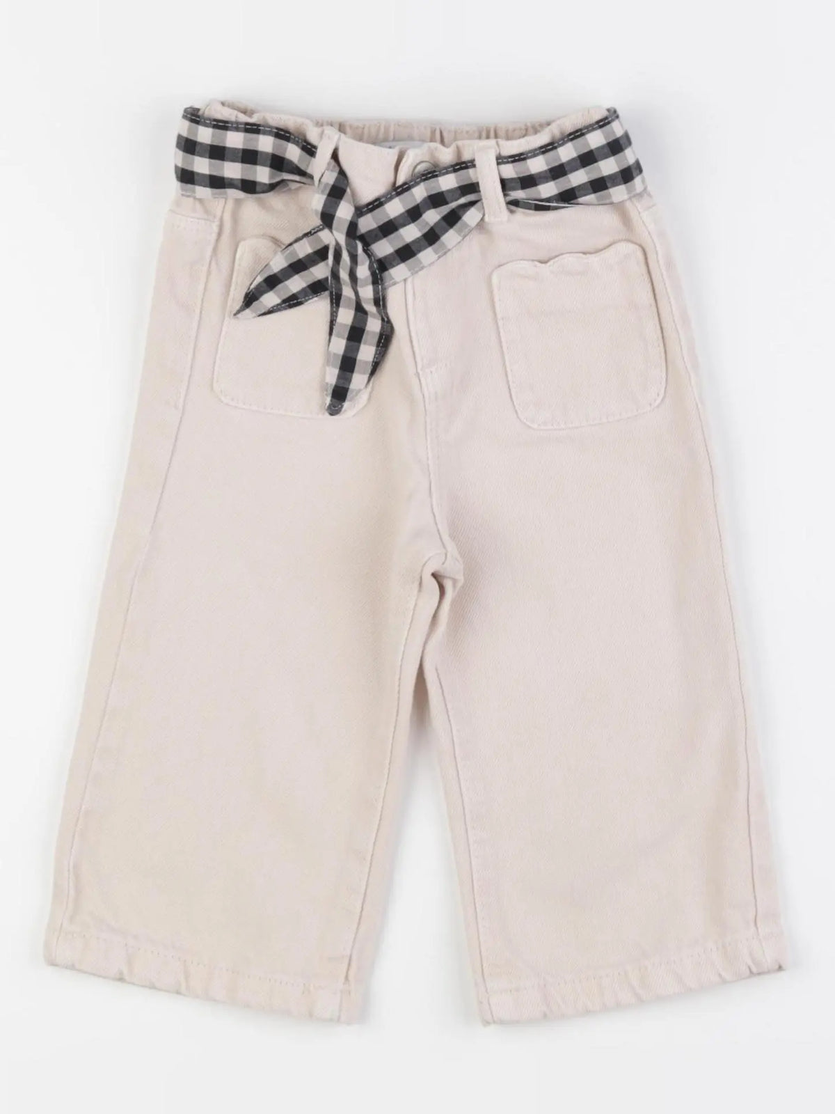 Vertbaudet - jean beige - 18 mois