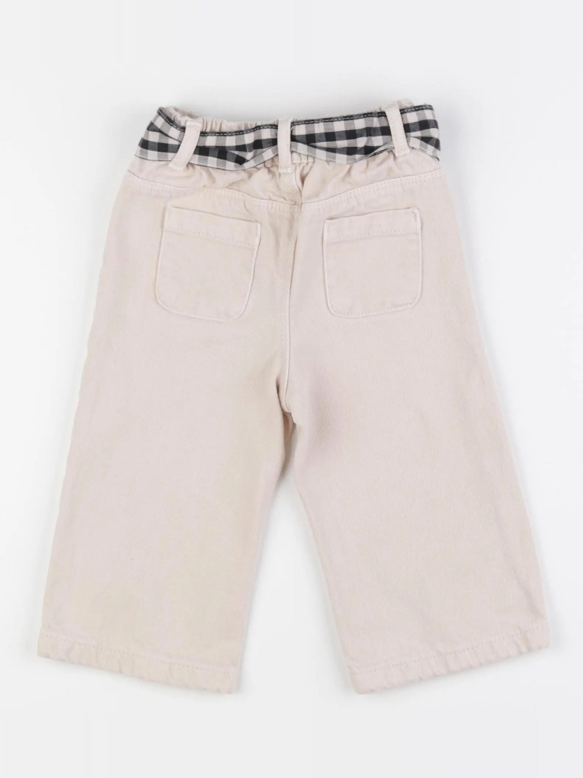 Vertbaudet - jean beige - 18 mois