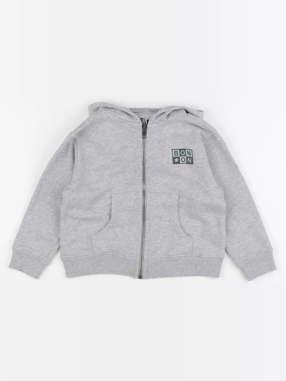 Bonton - sweat gris - 6 ans