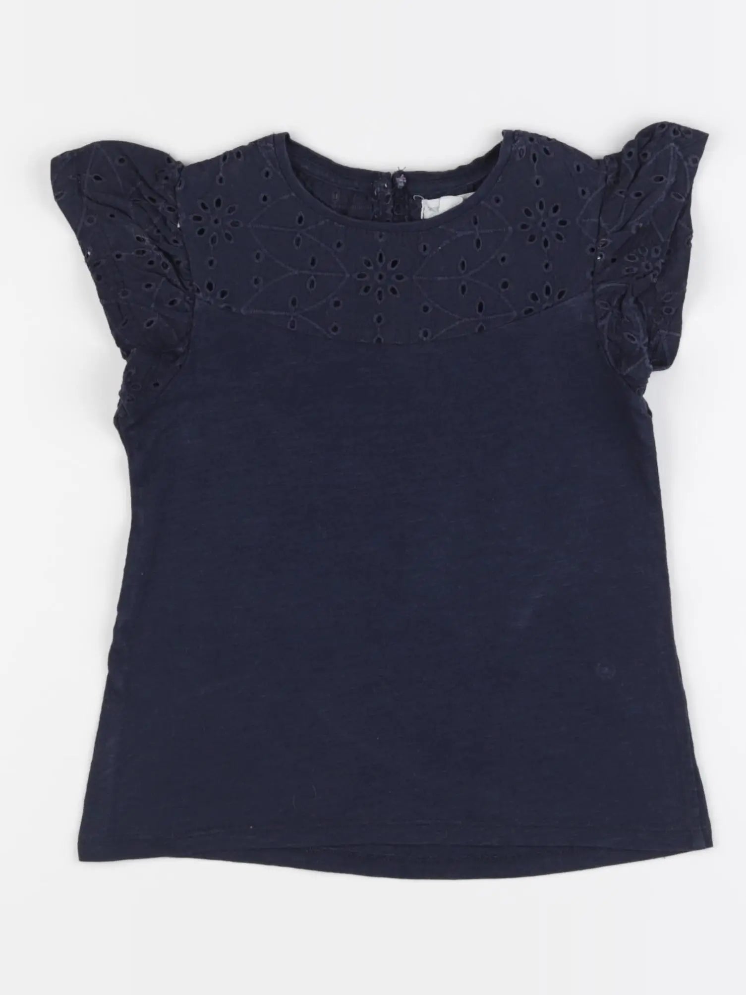 Vertbaudet - tee-shirt bleu - 5 ans
