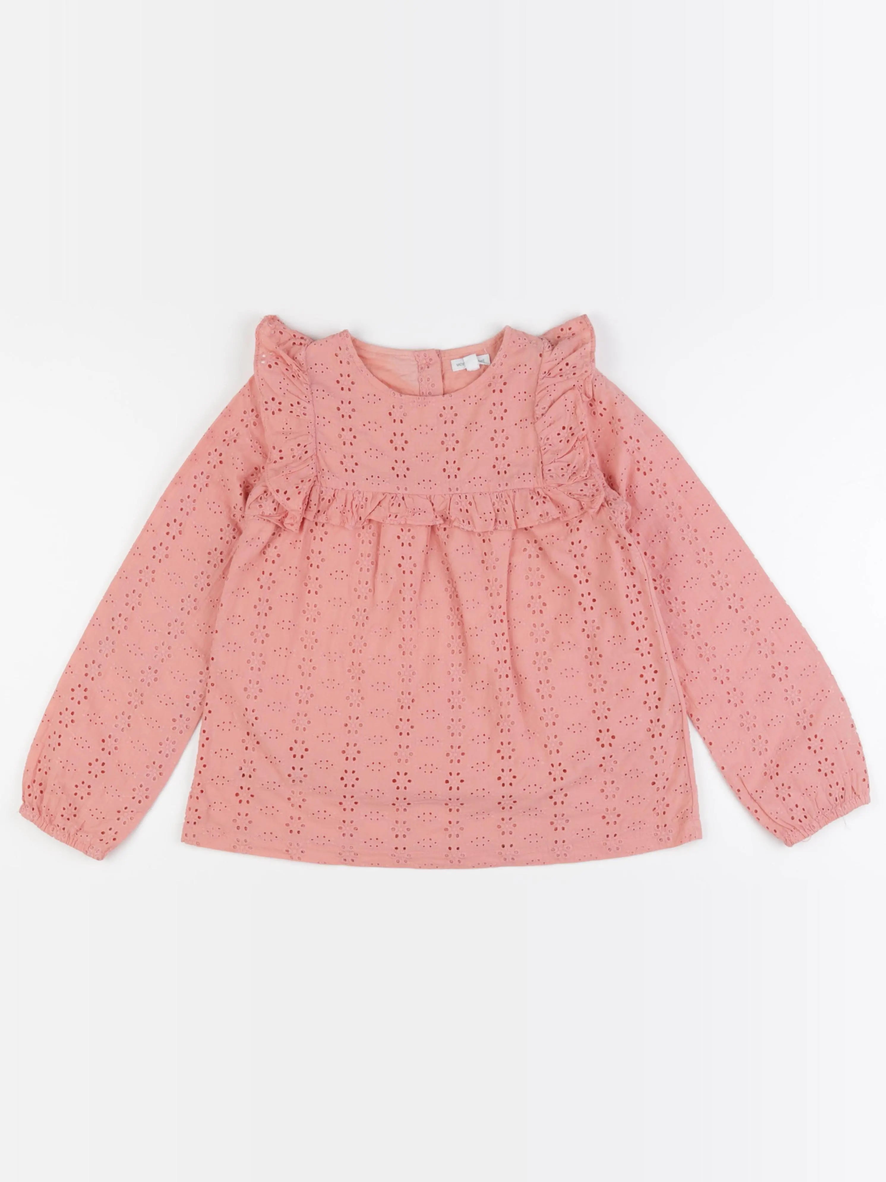 Vertbaudet - blouse rose - 10 ans