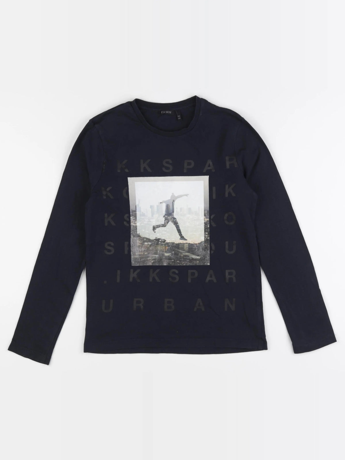 IKKS - tee-shirt noir - 10 ans