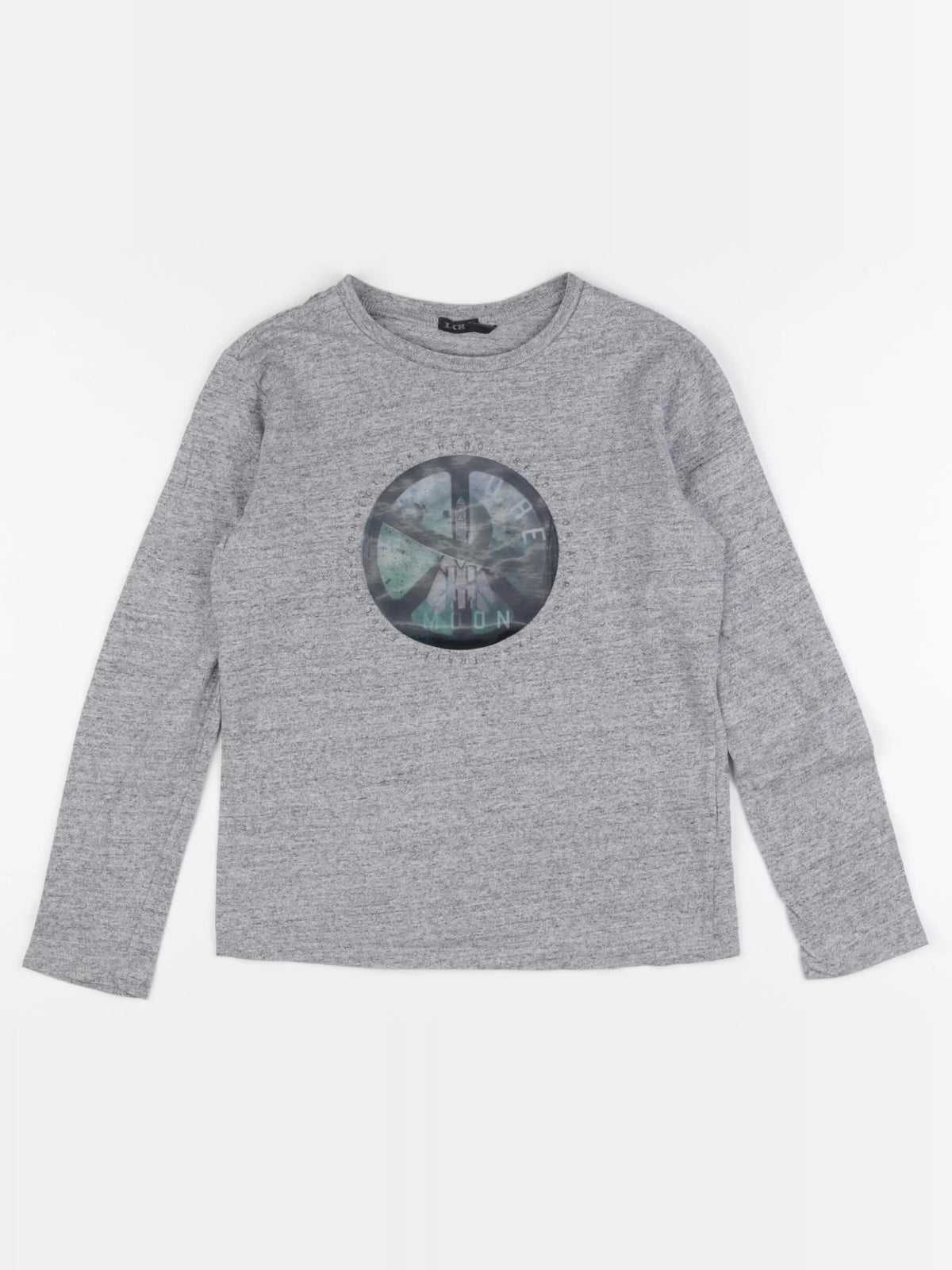 IKKS - tee-shirt gris - 10 ans