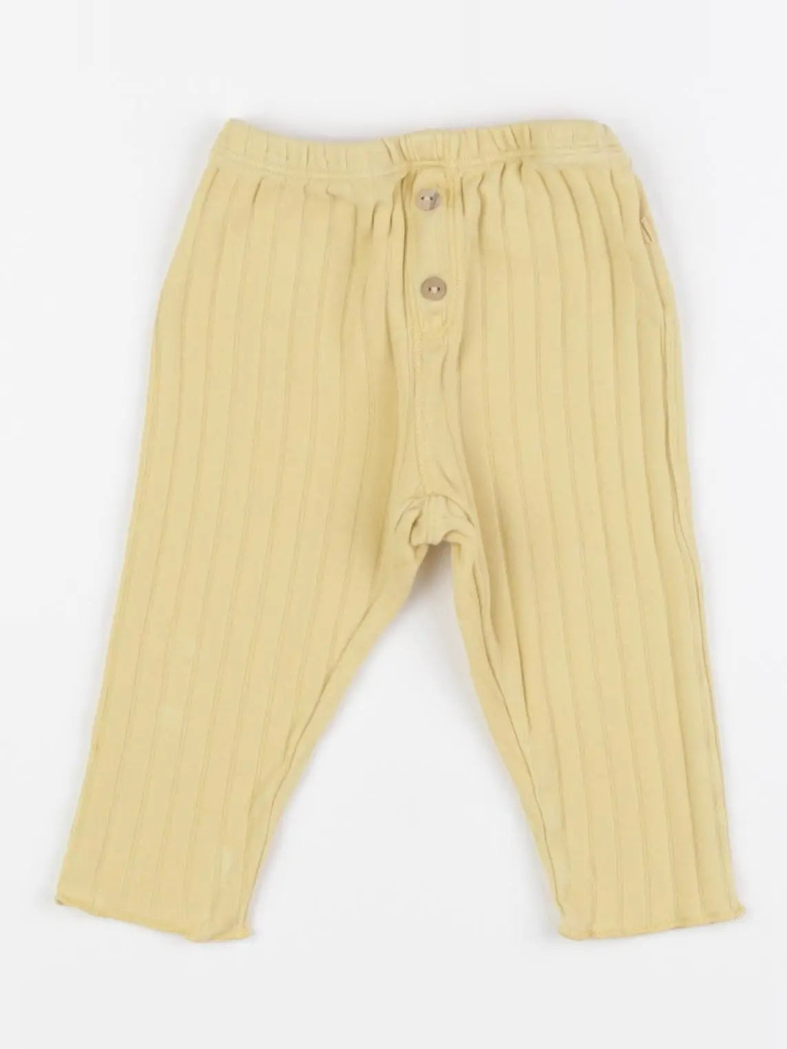 Poudre Organic - legging jaune - 6 mois