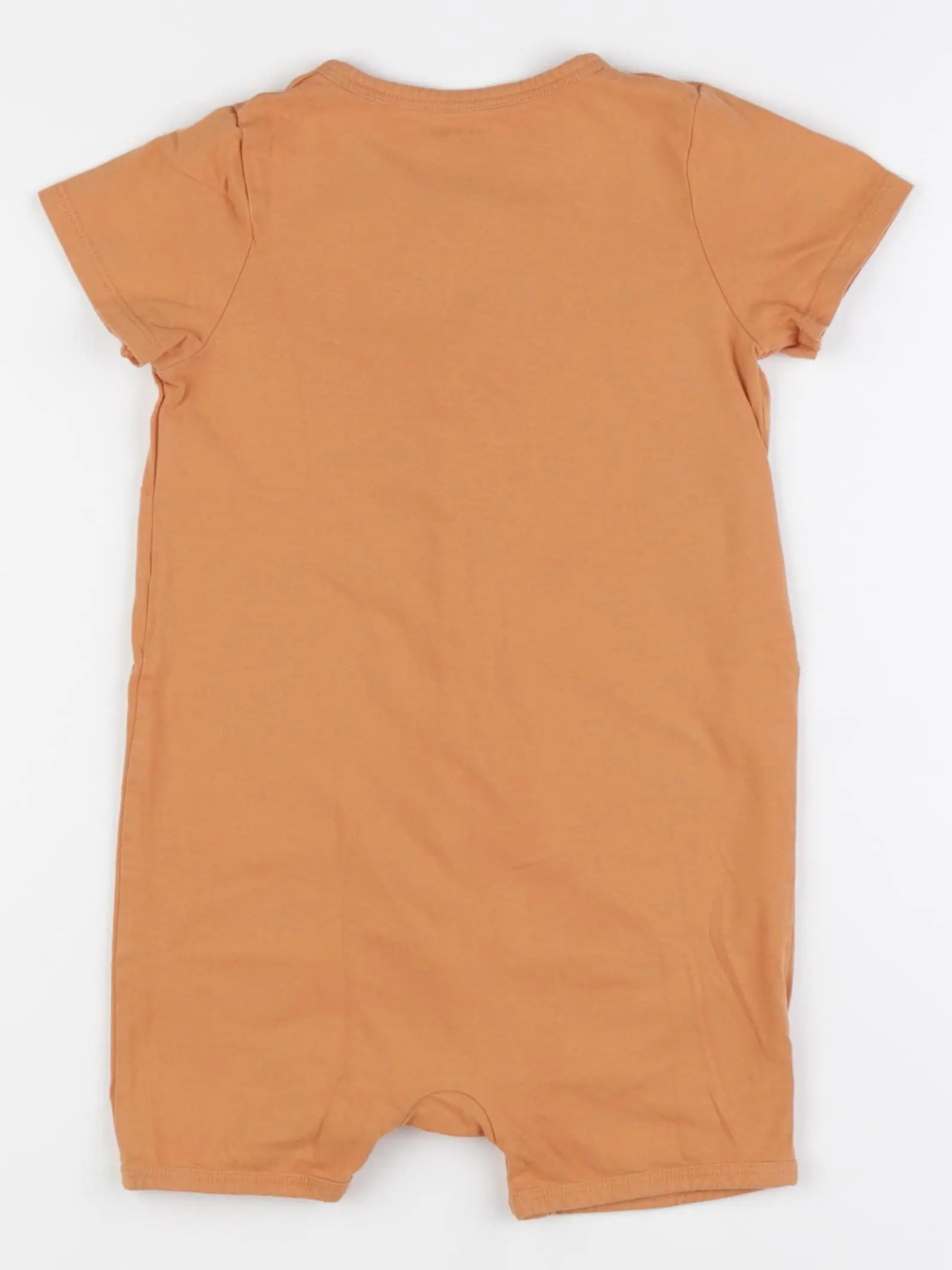 Vertbaudet - pyjama coton orange - 36 mois