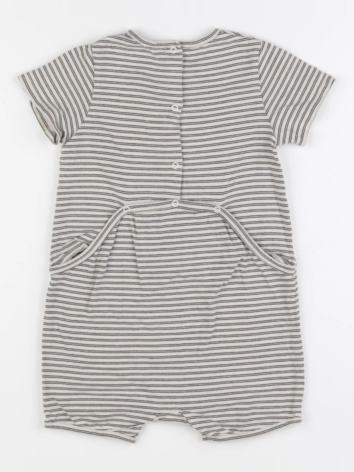 Vertbaudet - pyjama coton beige - 36 mois