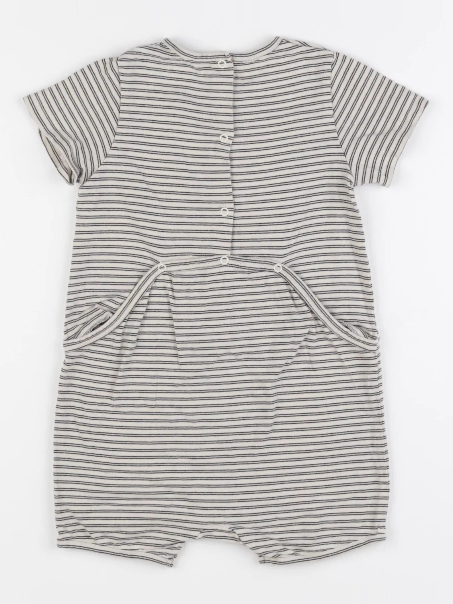 Vertbaudet - pyjama coton beige - 36 mois