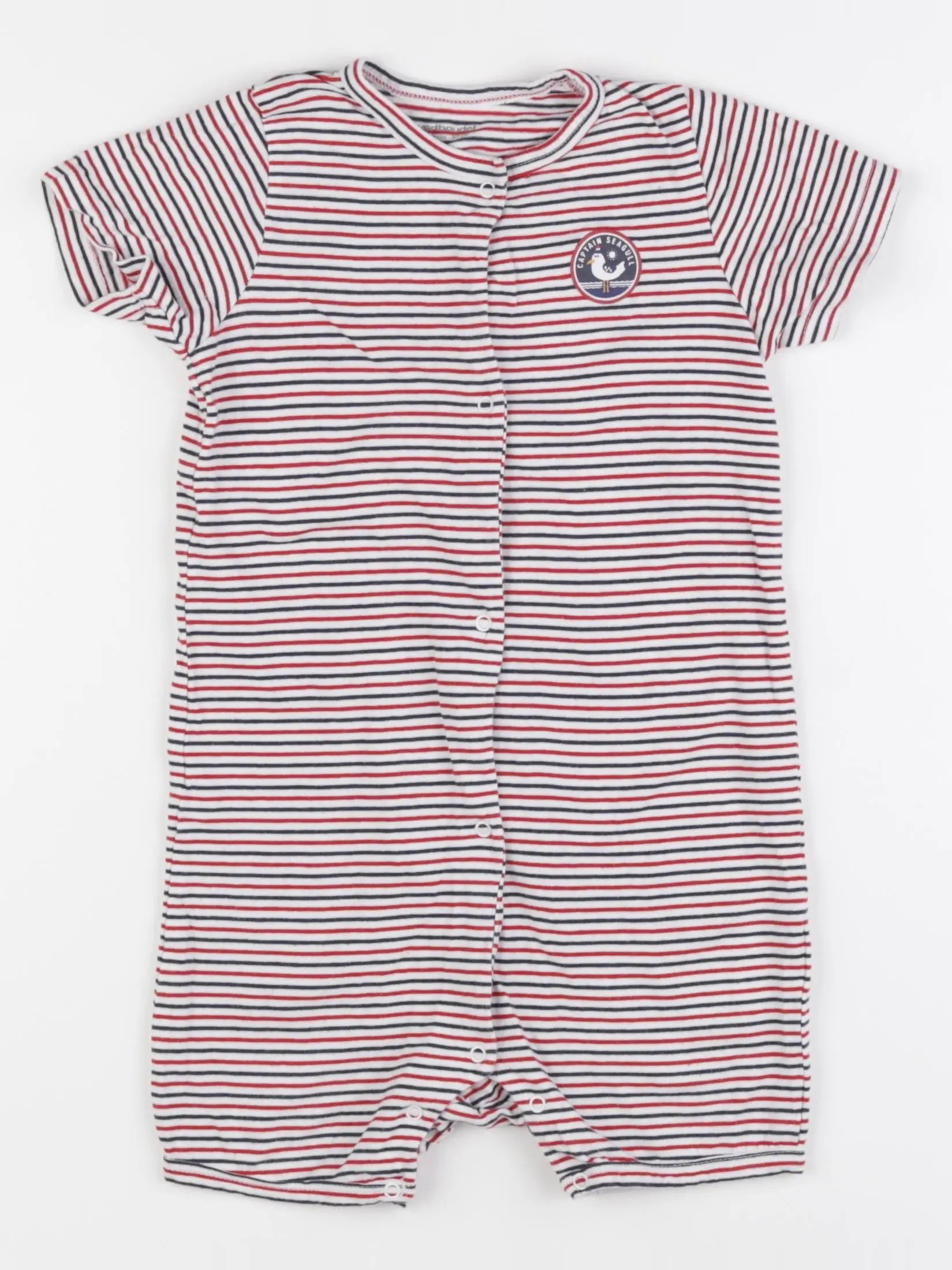 Vertbaudet - pyjama coton rouge - 36 mois