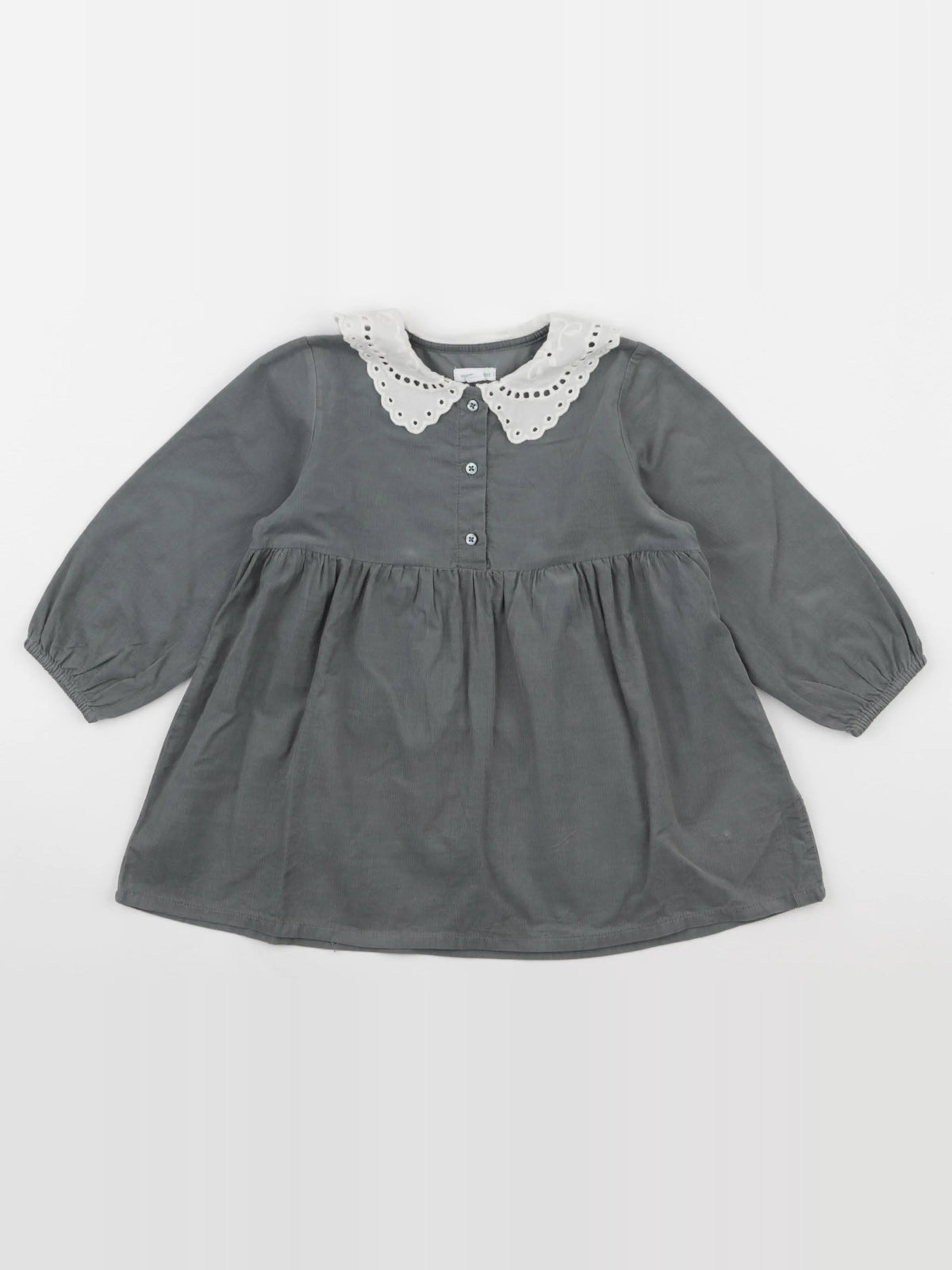 Vertbaudet - robe vert - 36 mois