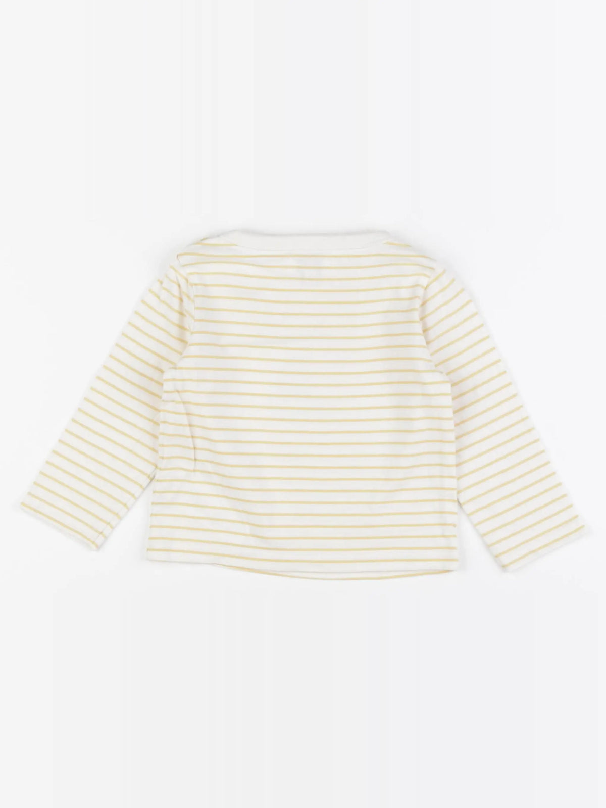 Cyrillus - tee-shirt jaune - 24 mois