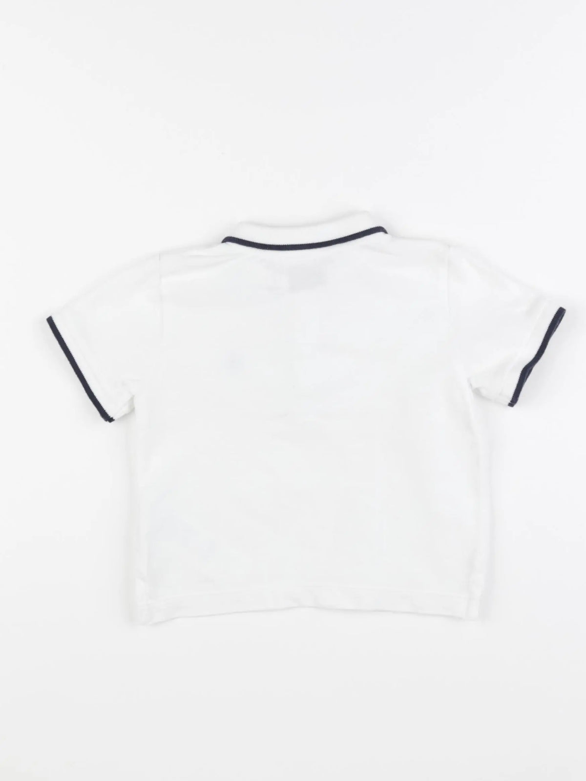 Cyrillus - polo blanc - 24 mois
