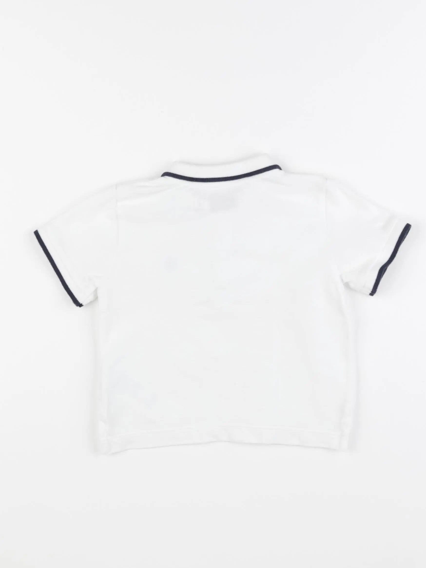 Cyrillus - polo blanc - 24 mois