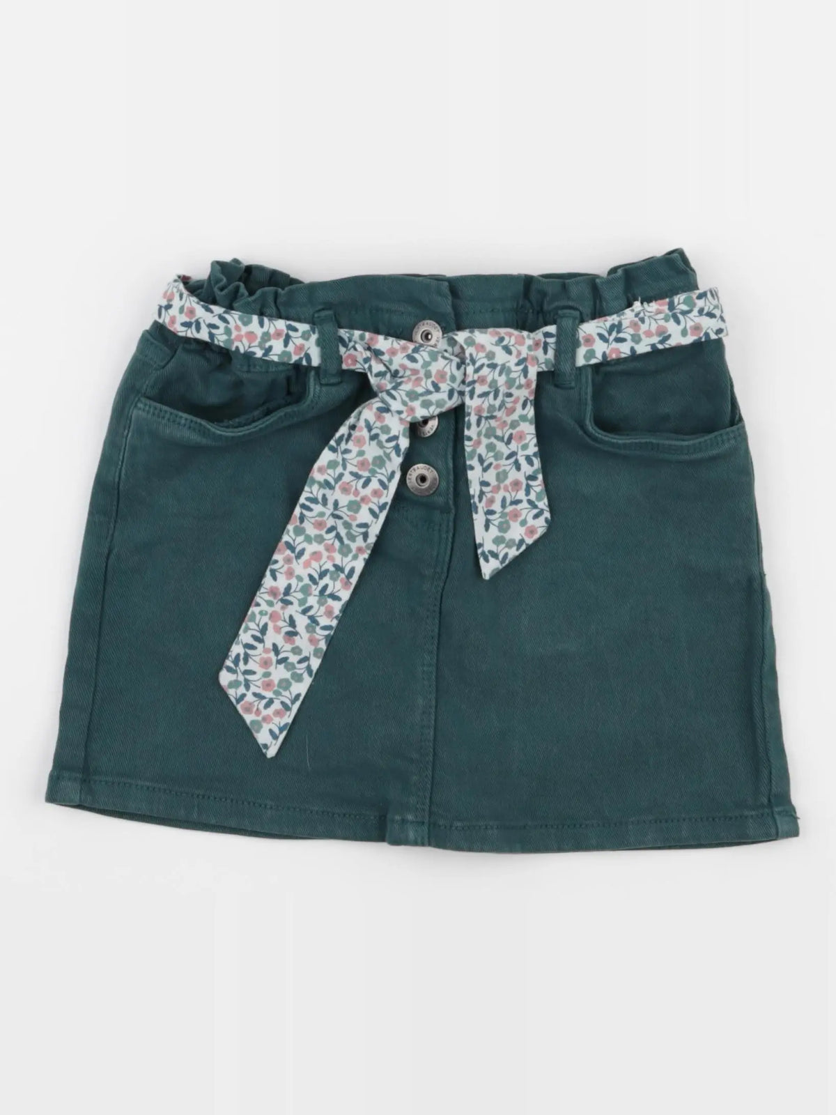 Vertbaudet - jupe vert - 6 ans