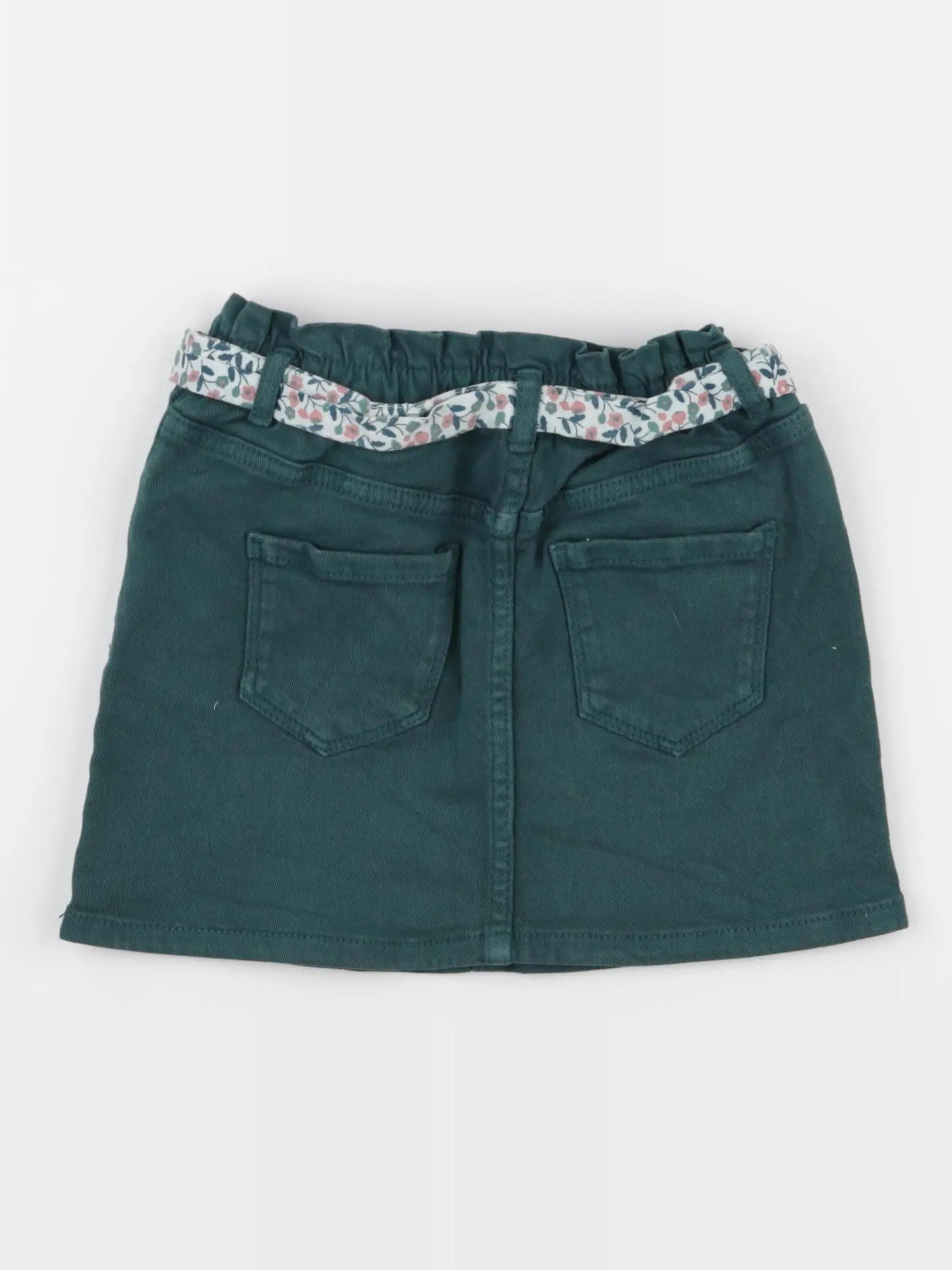 Vertbaudet - jupe vert - 6 ans