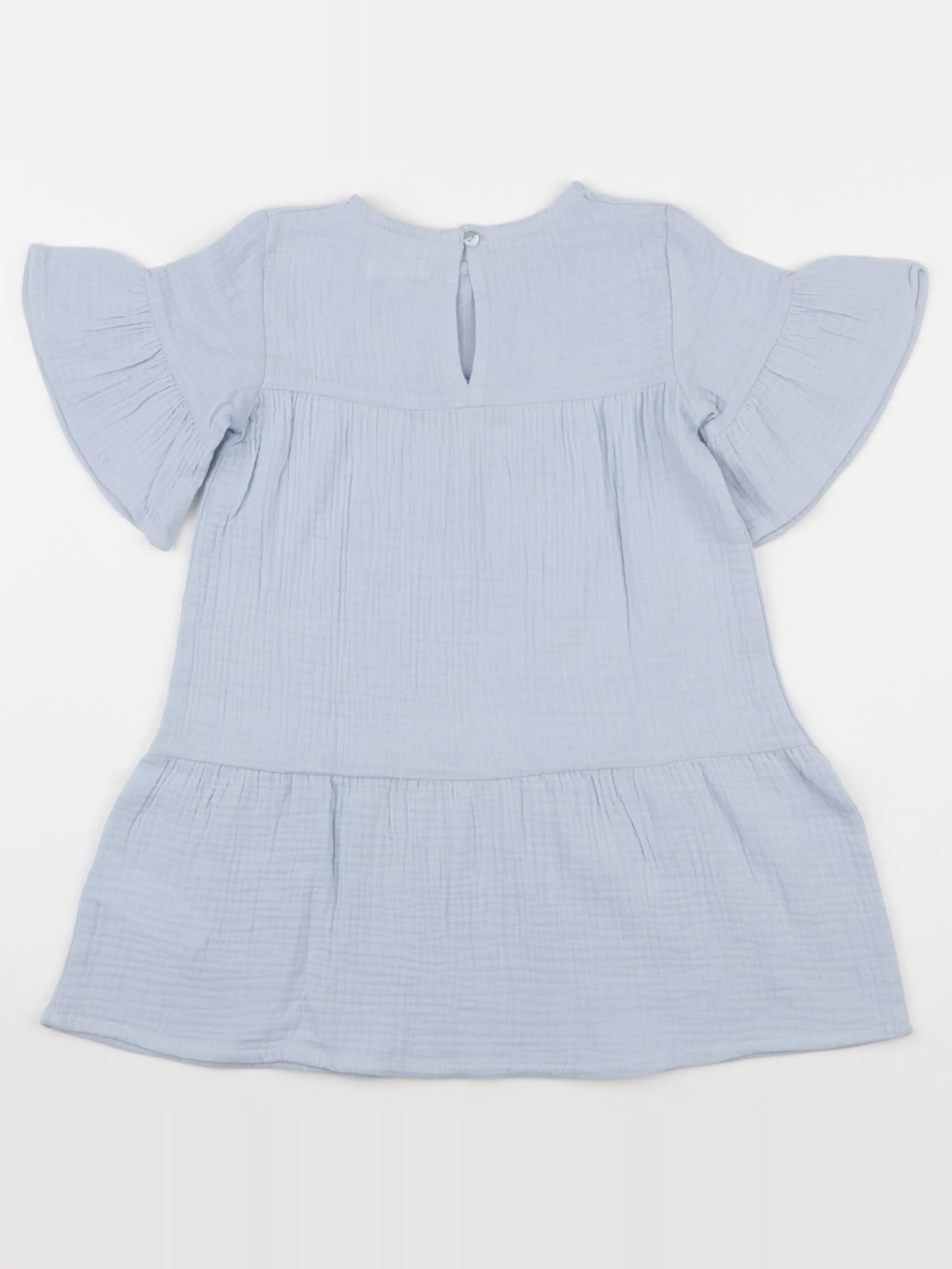 Vertbaudet - robe bleu - 4 ans