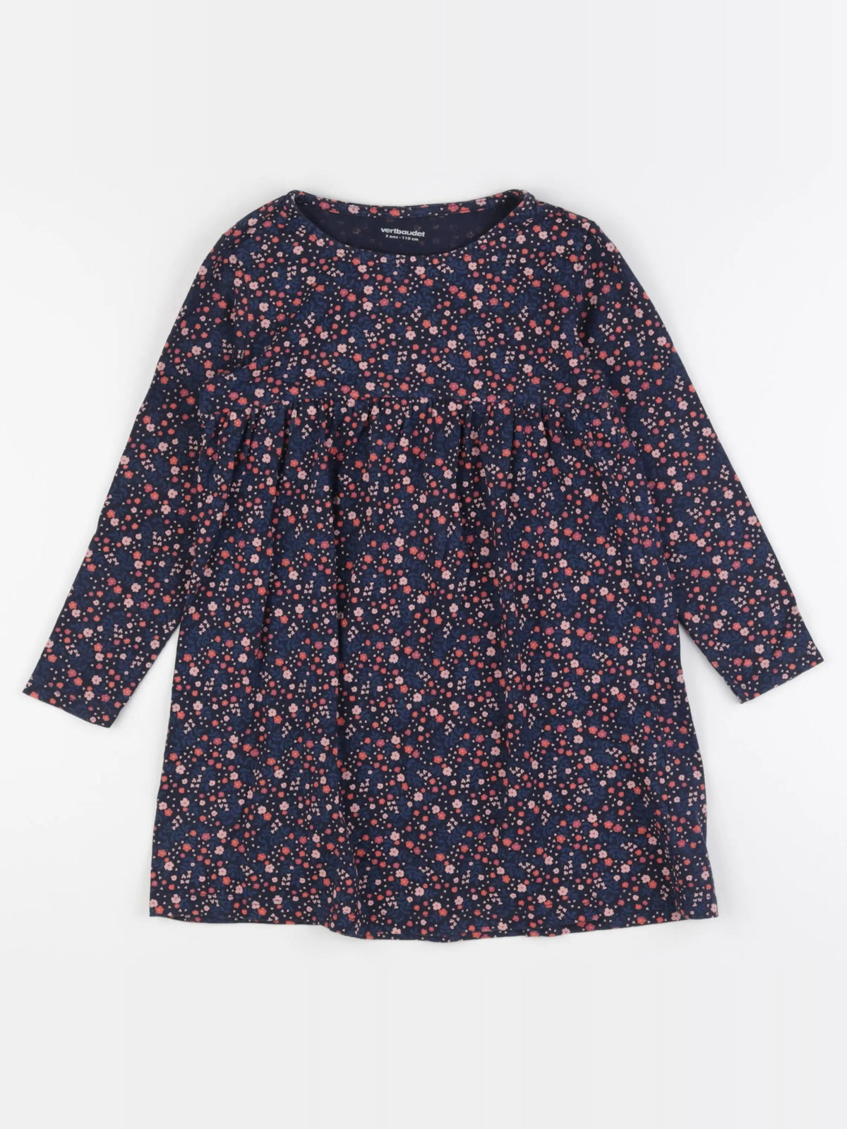 Vertbaudet - robe violet - 5 ans
