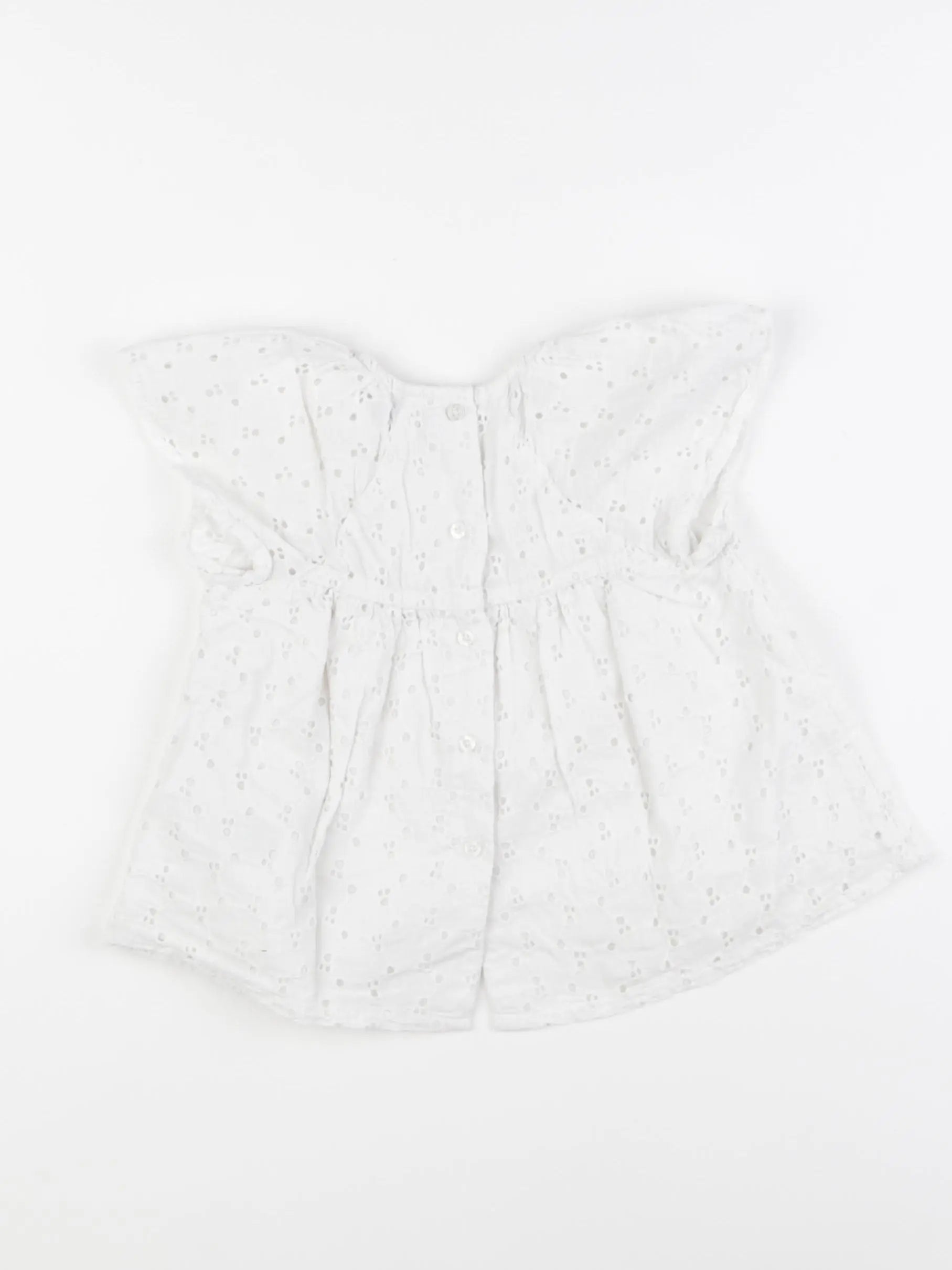 Vertbaudet - blouse blanc - 36 mois