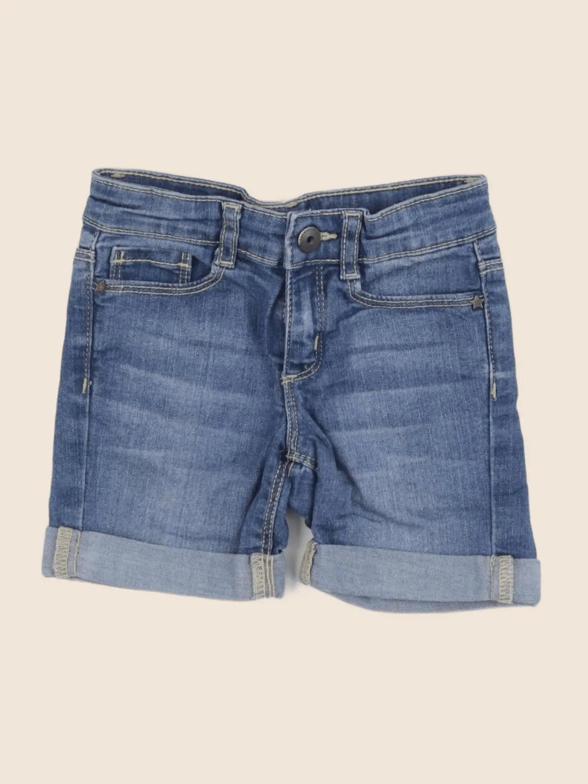 Vertbaudet - short bleu - 4 ans