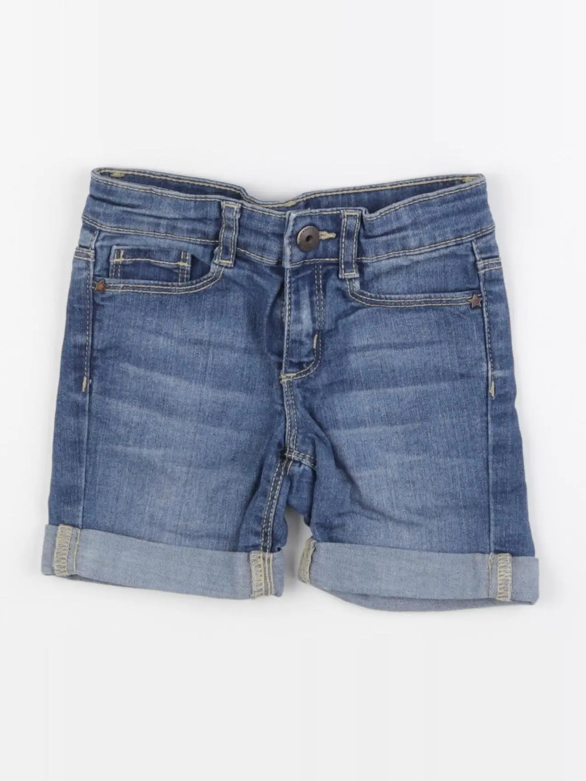 Vertbaudet - short bleu - 4 ans
