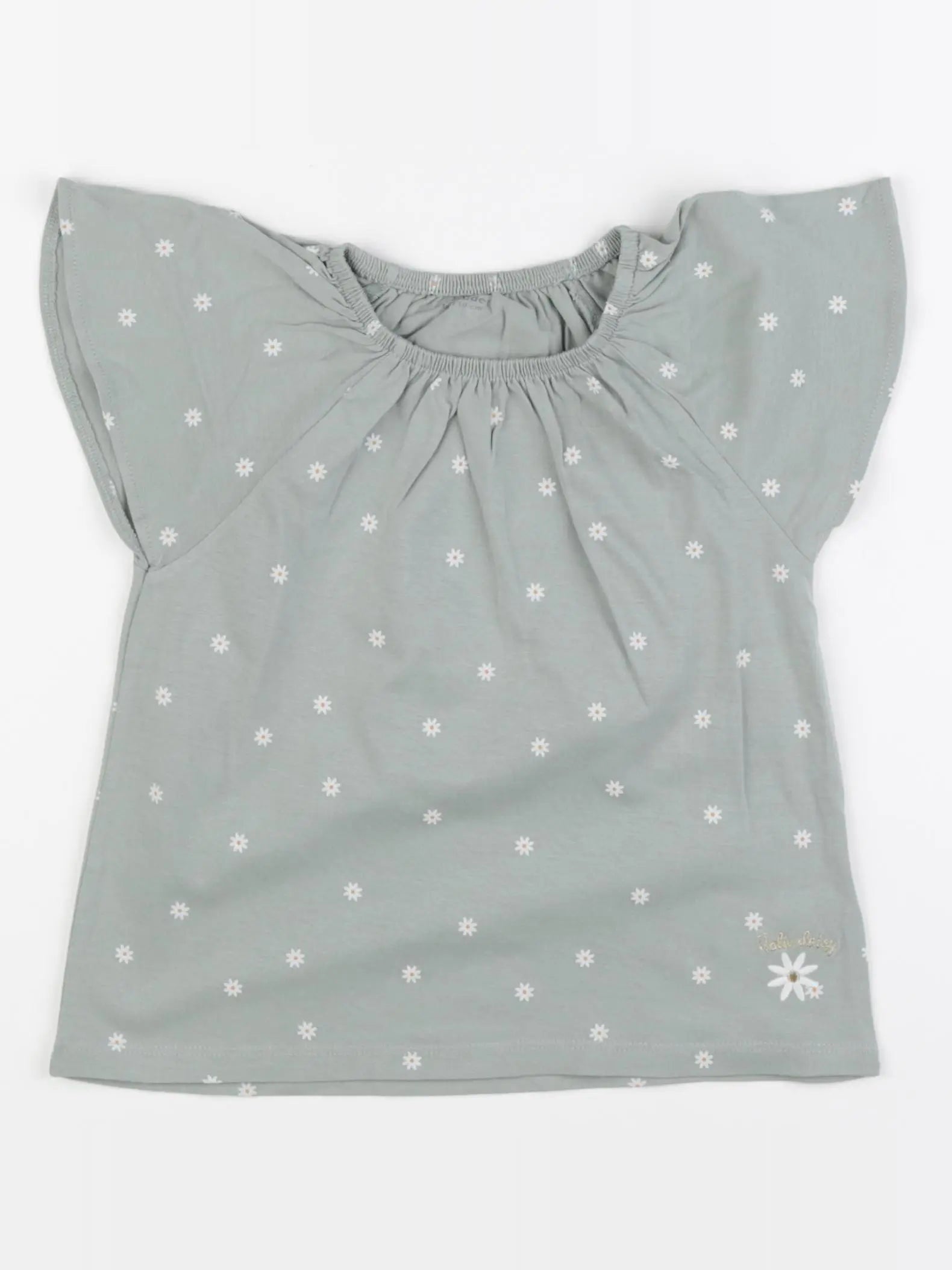 Vertbaudet - tee-shirt vert - 5 ans