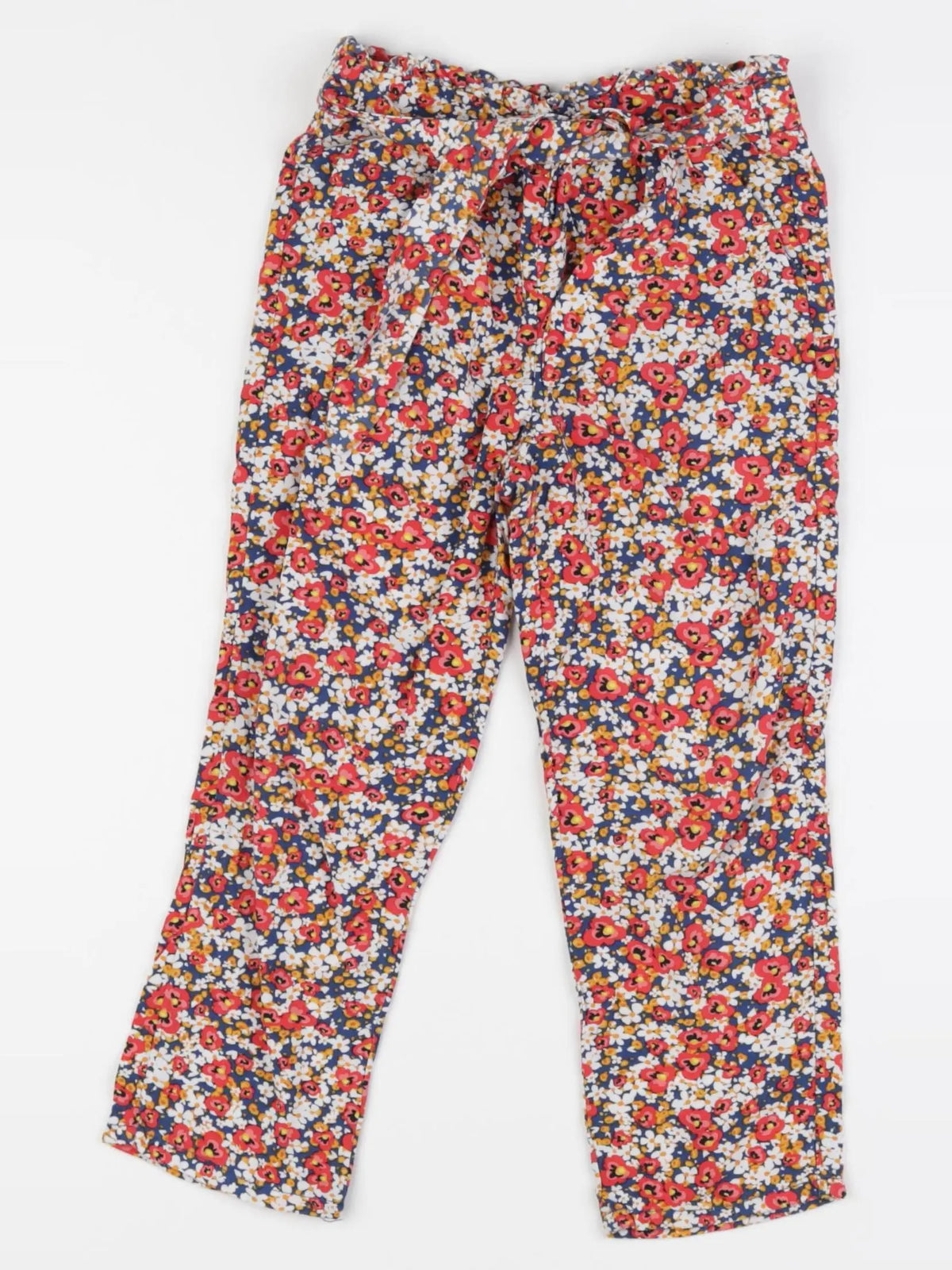Vertbaudet - pantalon rouge - 4 ans