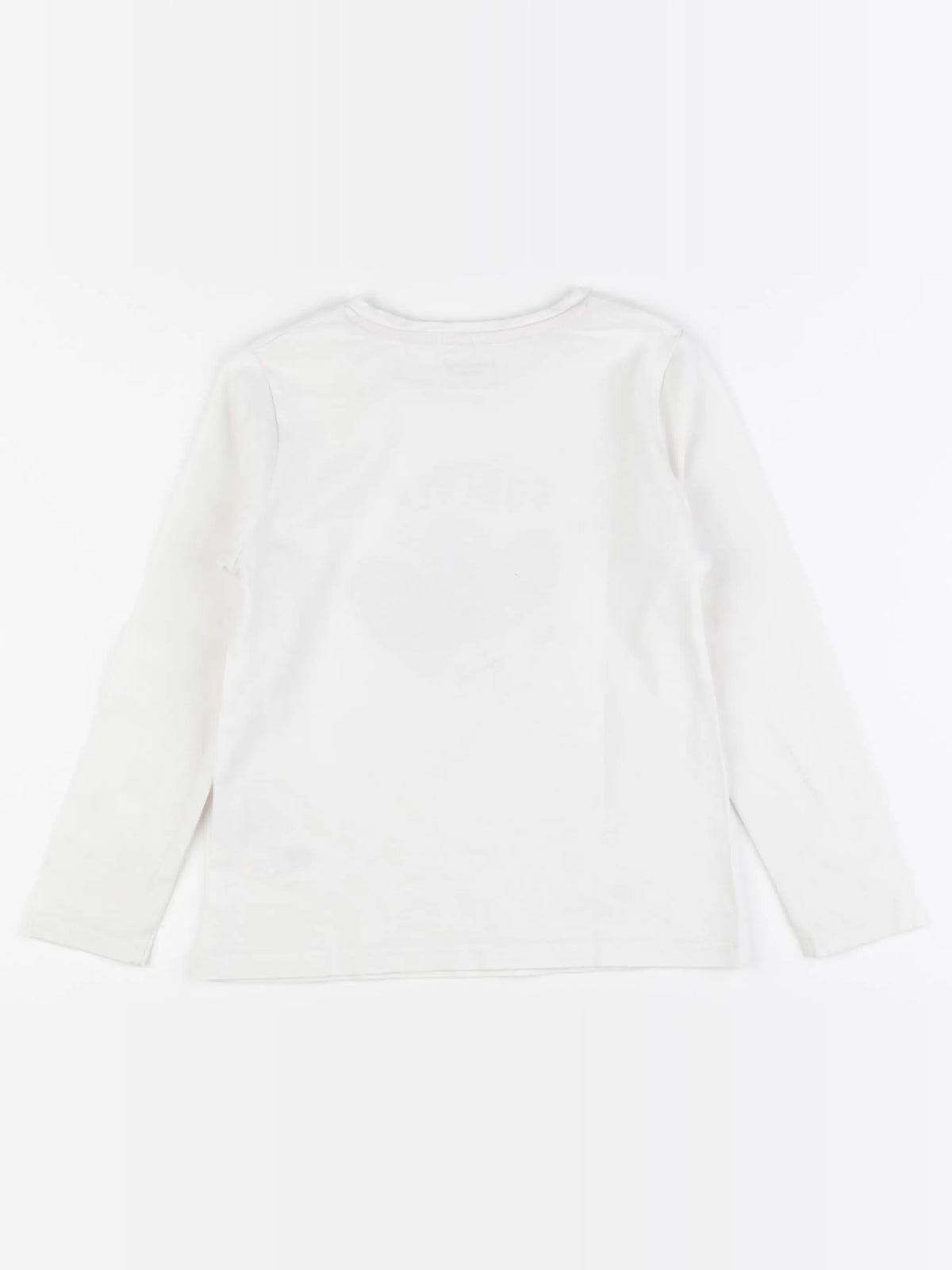 Vertbaudet - tee-shirt blanc - 6 ans