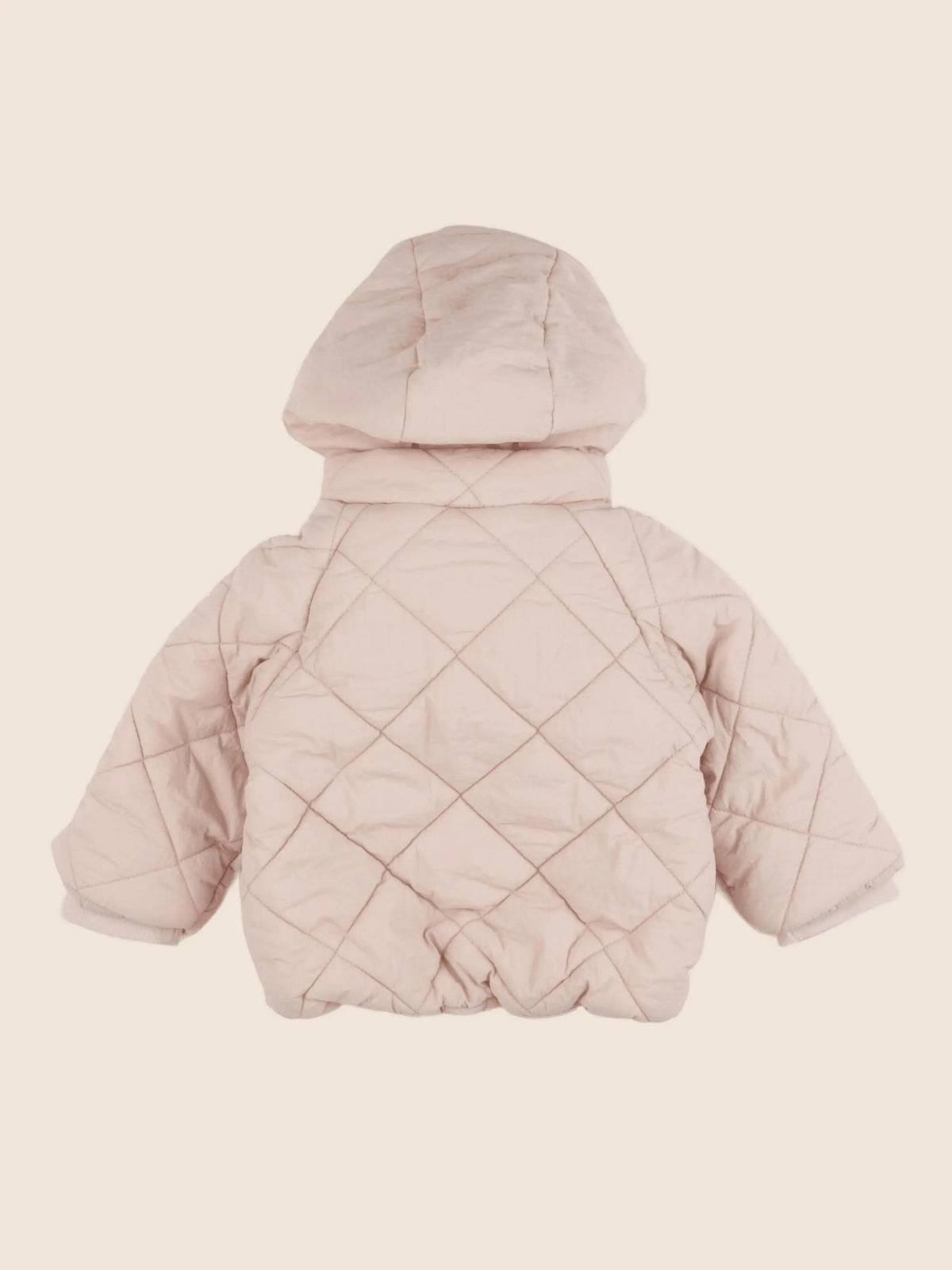 Vertbaudet - doudoune rose - 12 mois